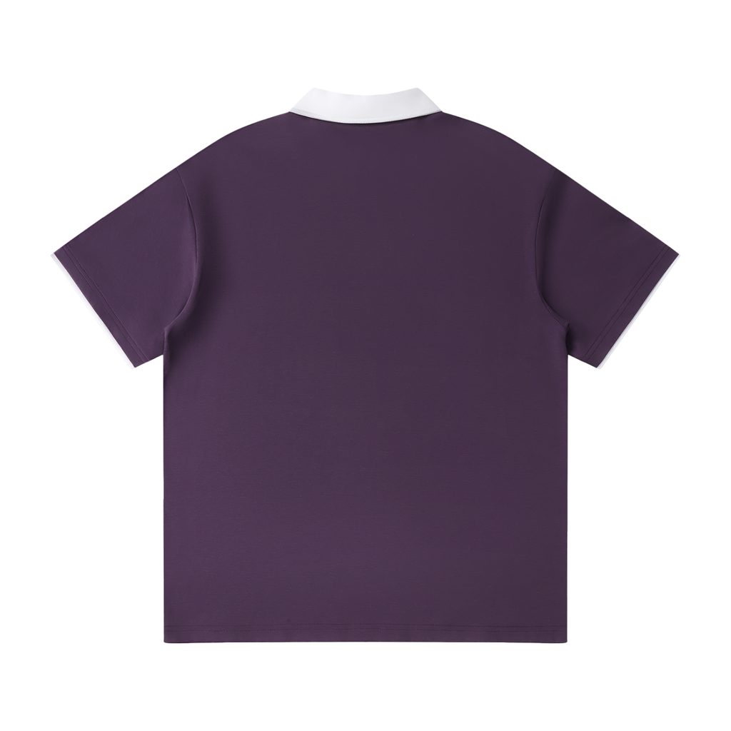 Luxury London Clothing Collar Raglan Polo Shirt