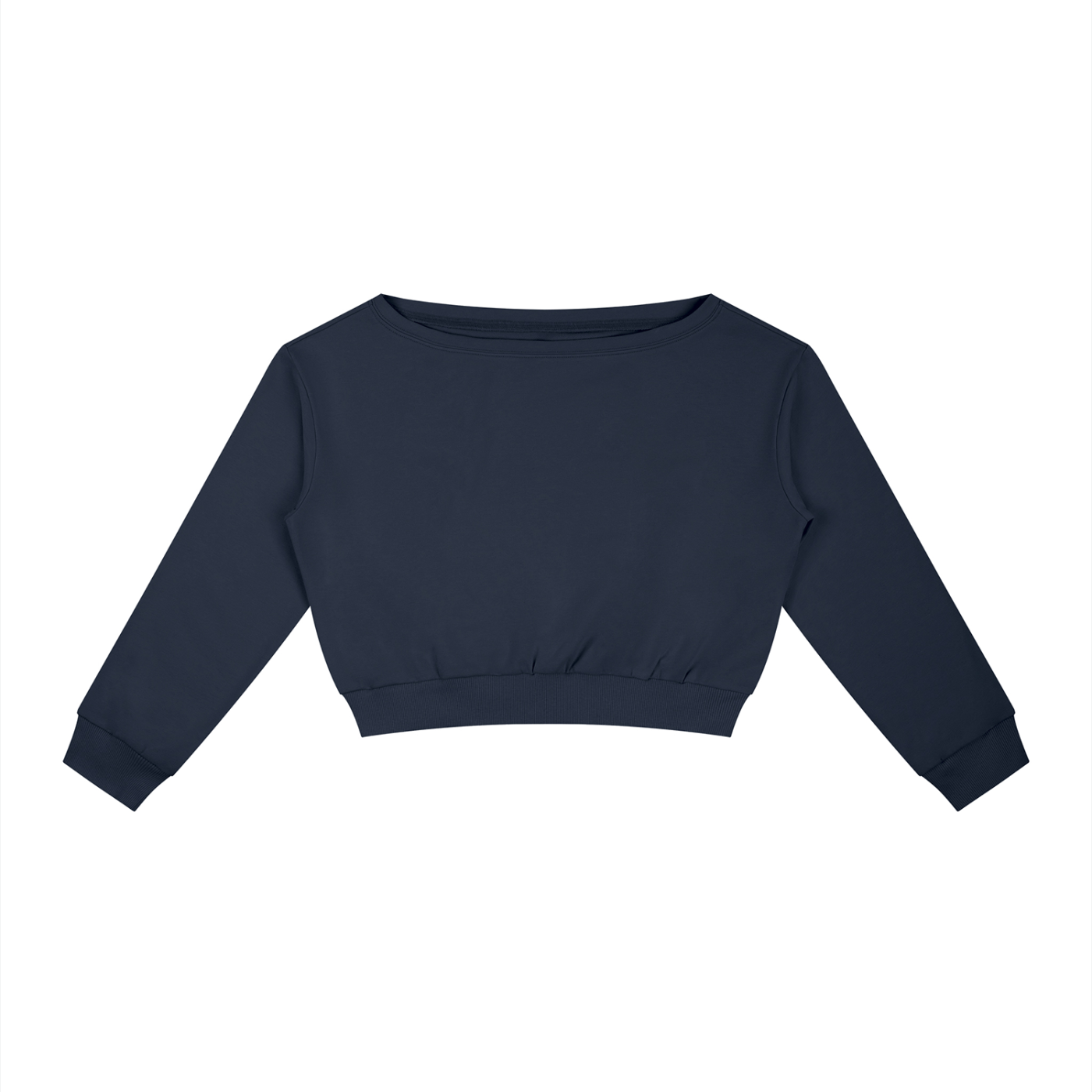 Luxury London Clothing Off-Shoulder Sweatshirt