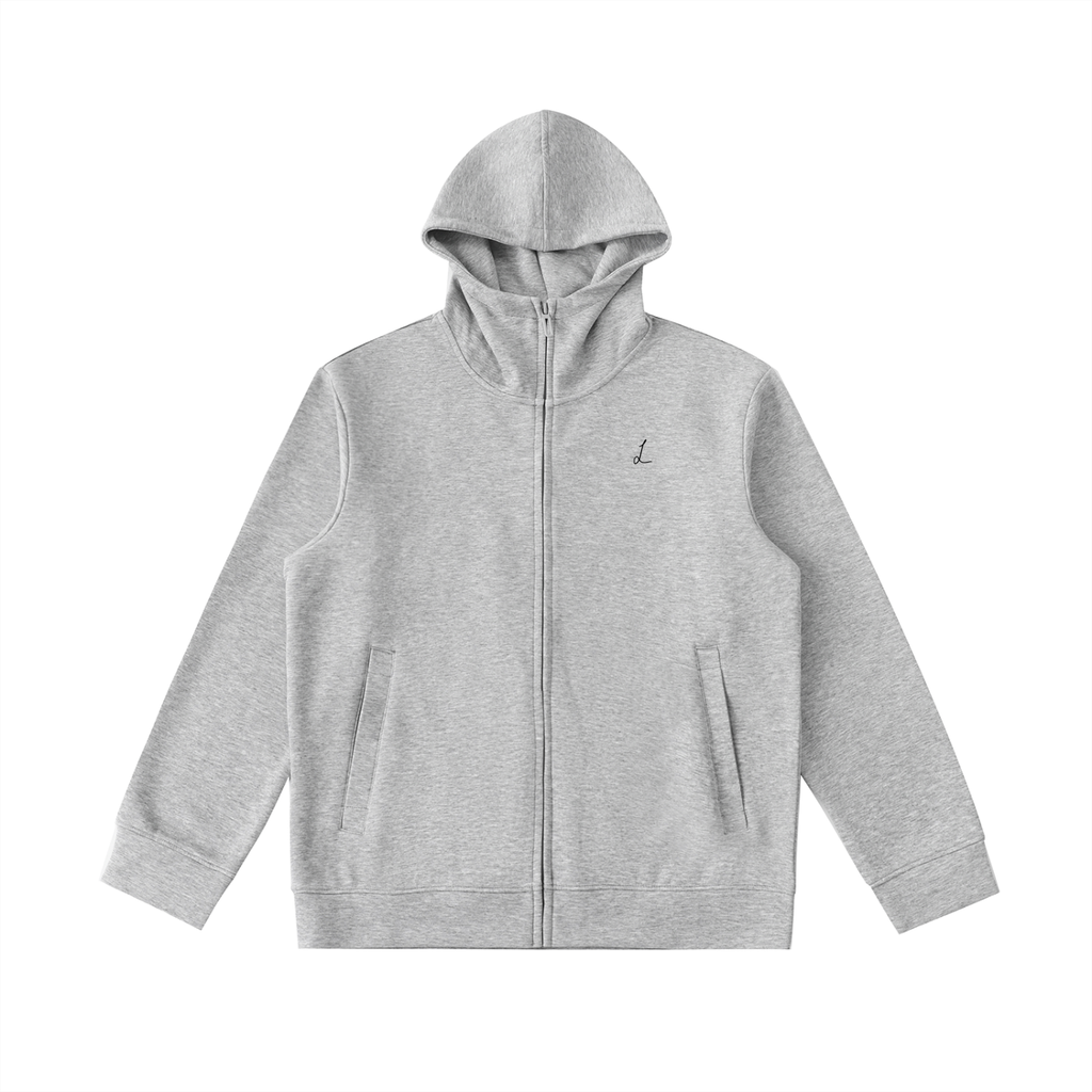 Luxury London Clothing High Neck  Zip-Up Hoodie
