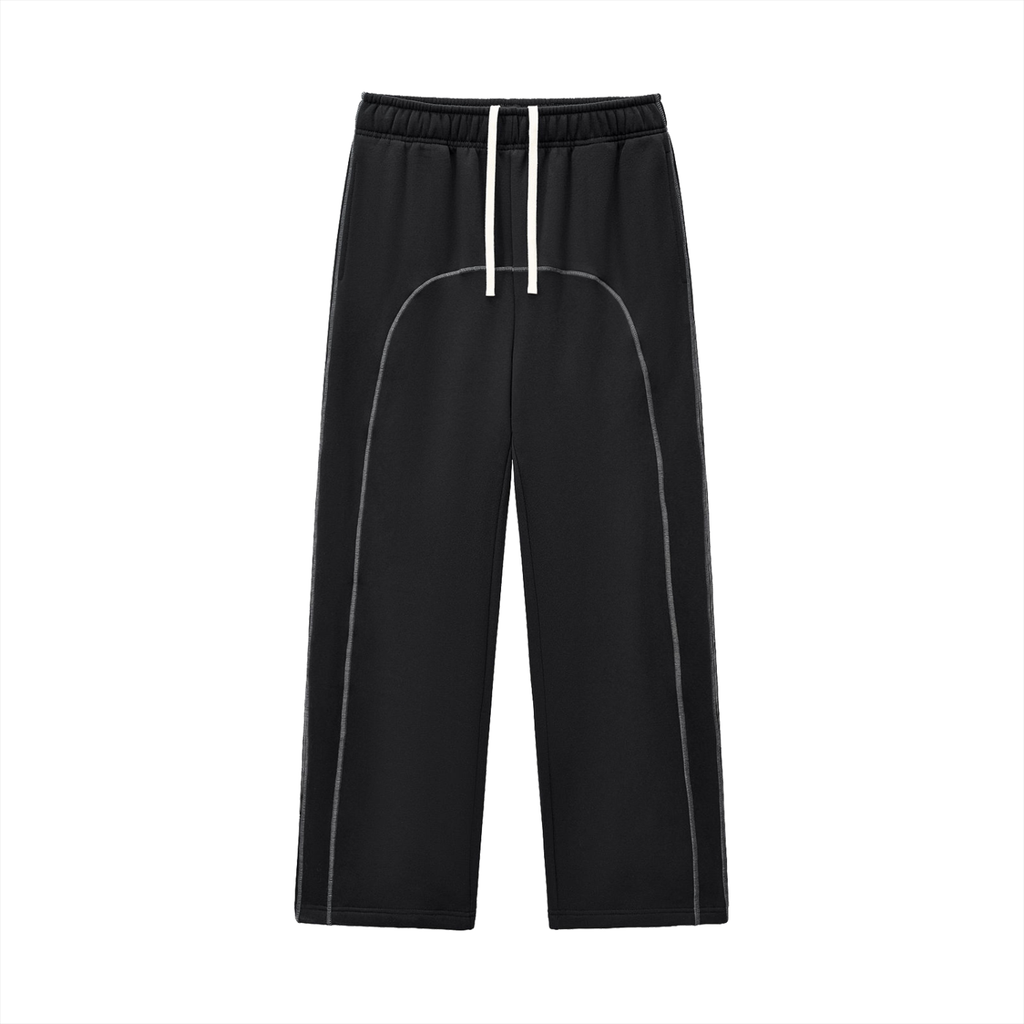 Luxury London Clothing Stitched Fleece Sweatpants