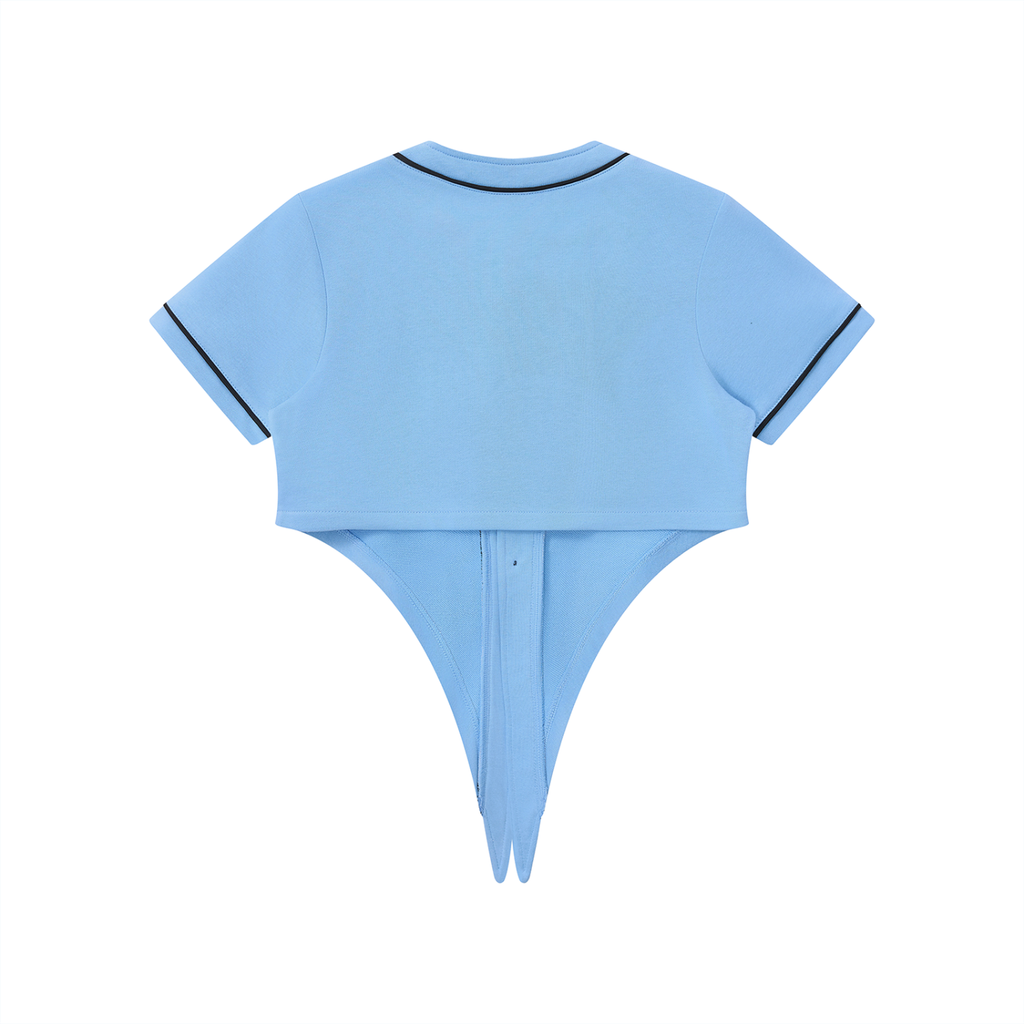 Luxury London Clothing Piping Baseball Jersey