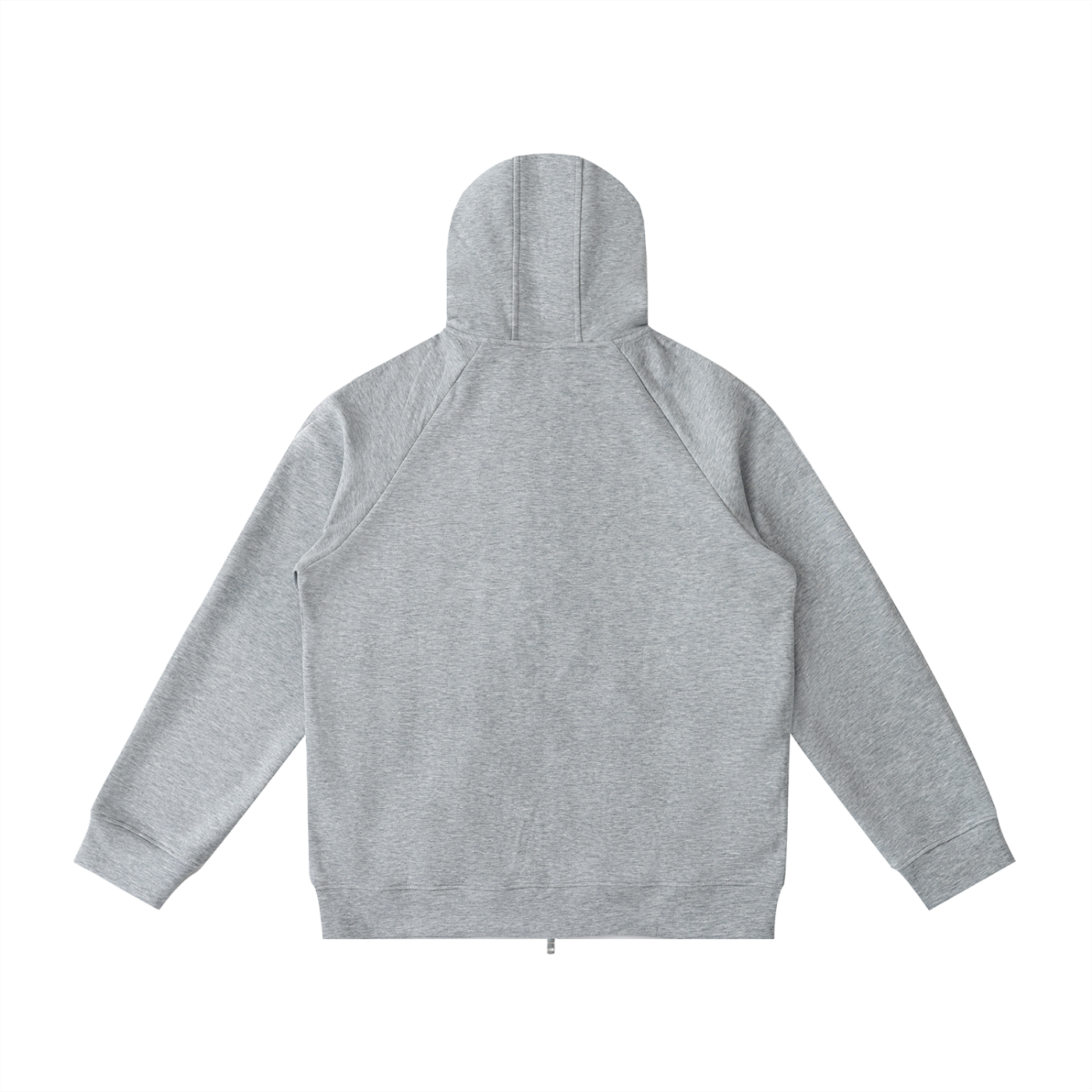Luxury London Clothing Raglan Sleeve Zip Hoodie