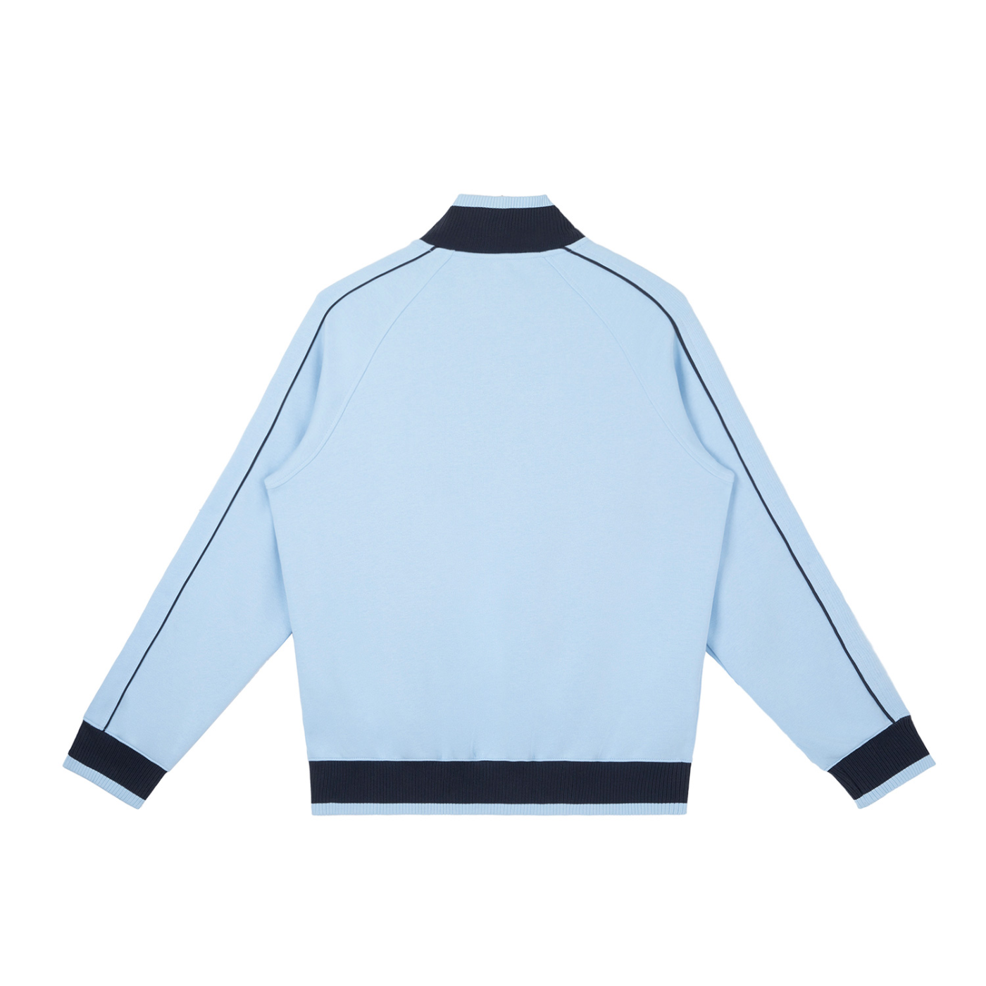 Luxury London Clothing  Raglan Sleeve Zip Track Jacket