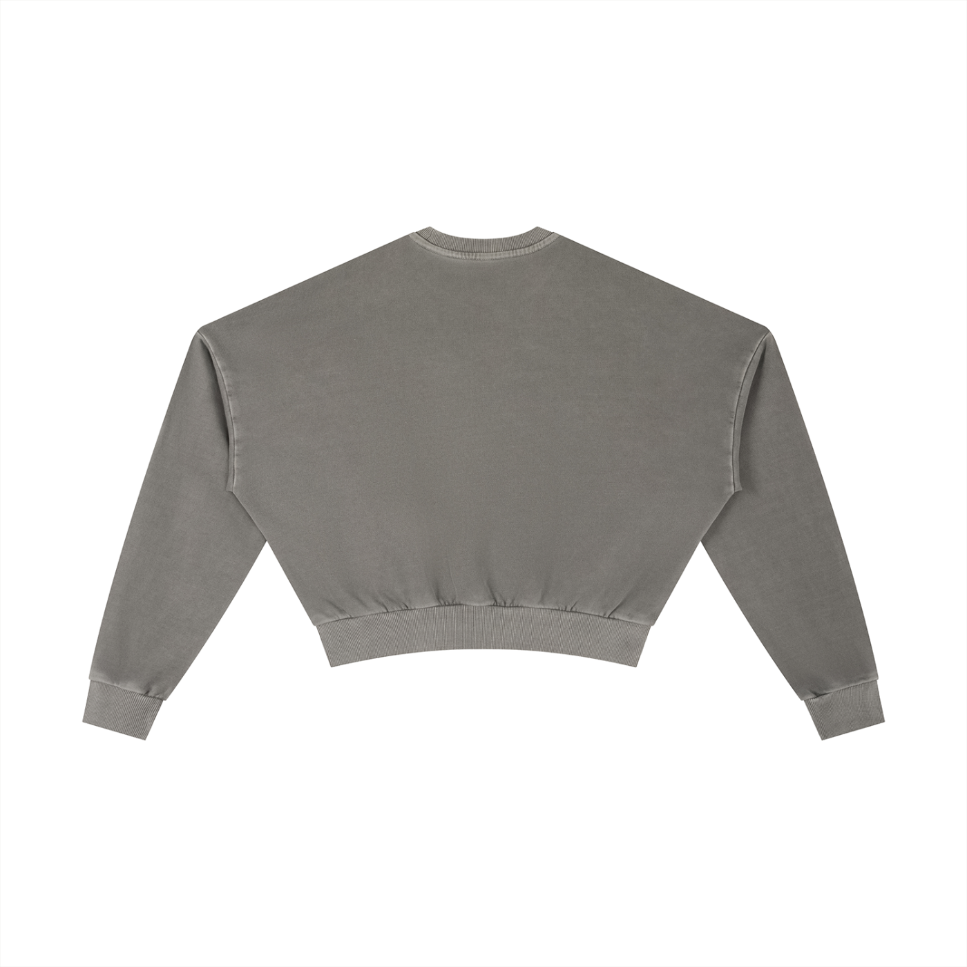 Luxury London Clothing Vintage Washed Cropped Sweatshirt