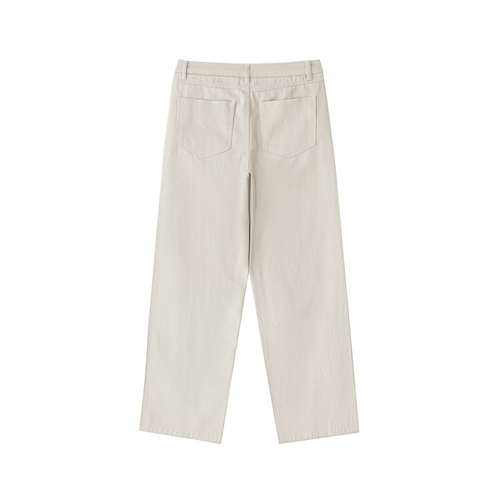Luxury London Clothing Cotton Straight-Leg Pants