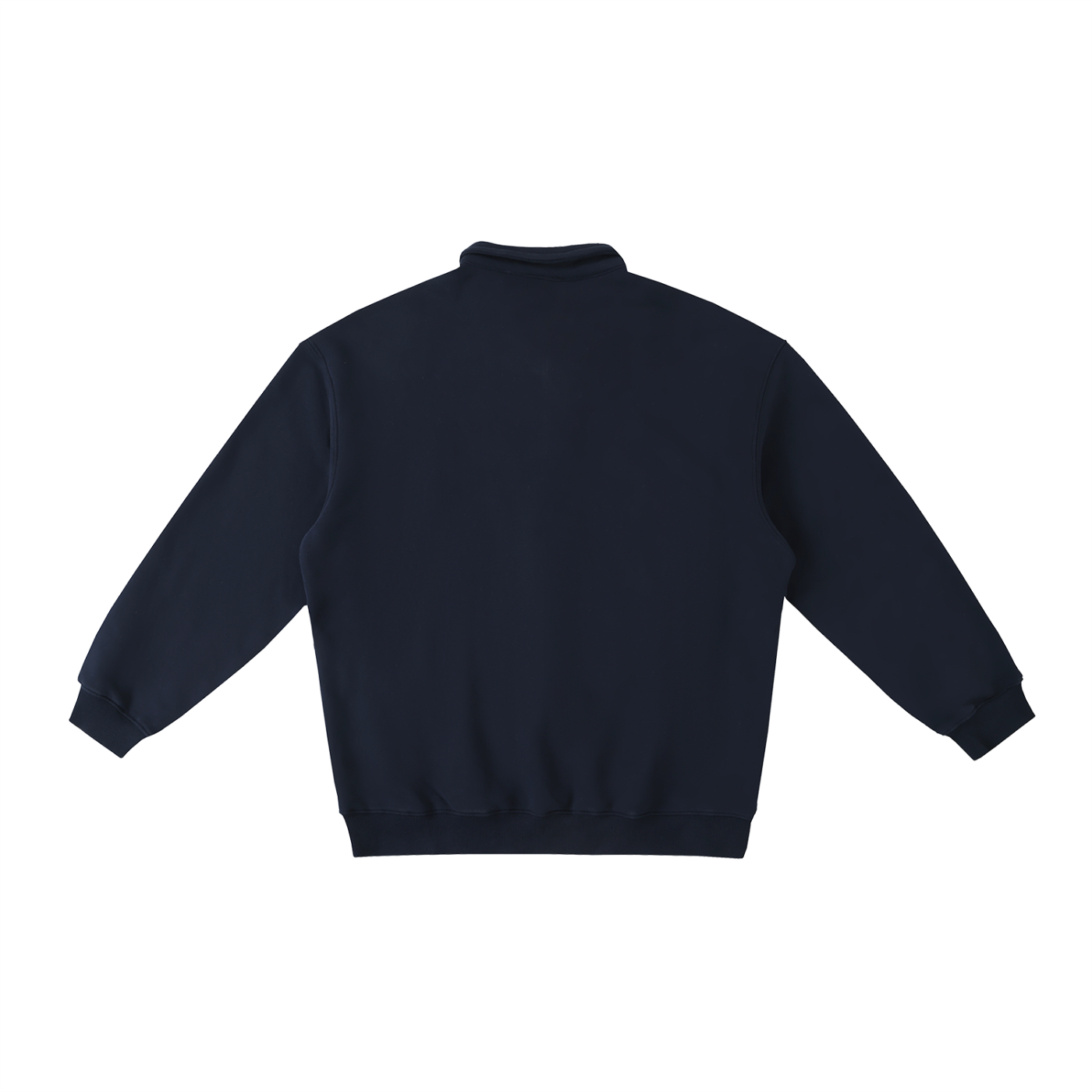 Luxury London Clothing Polo-Collar Sweatshirt