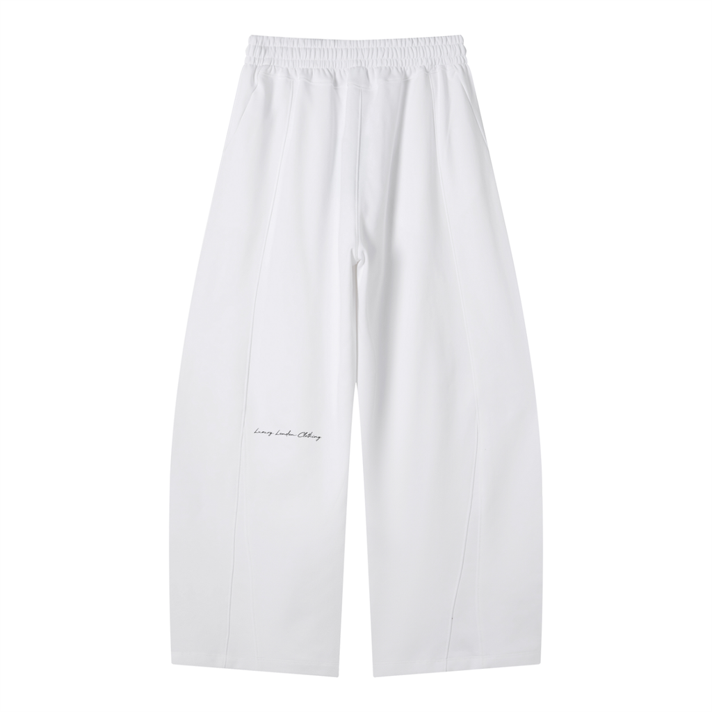 Luxury London Clothing Wide Leg Panel Sweatpants