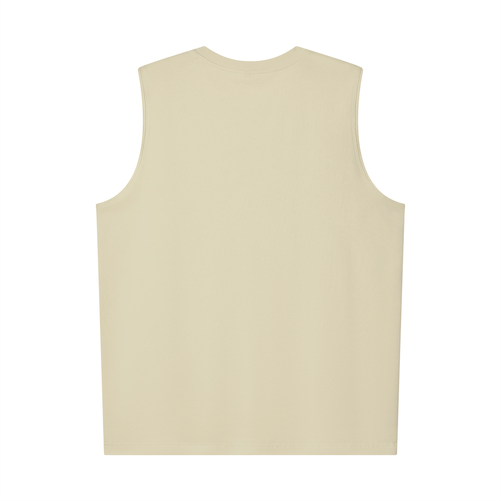 Luxury London Clothing Oversized Cotton Tank Top