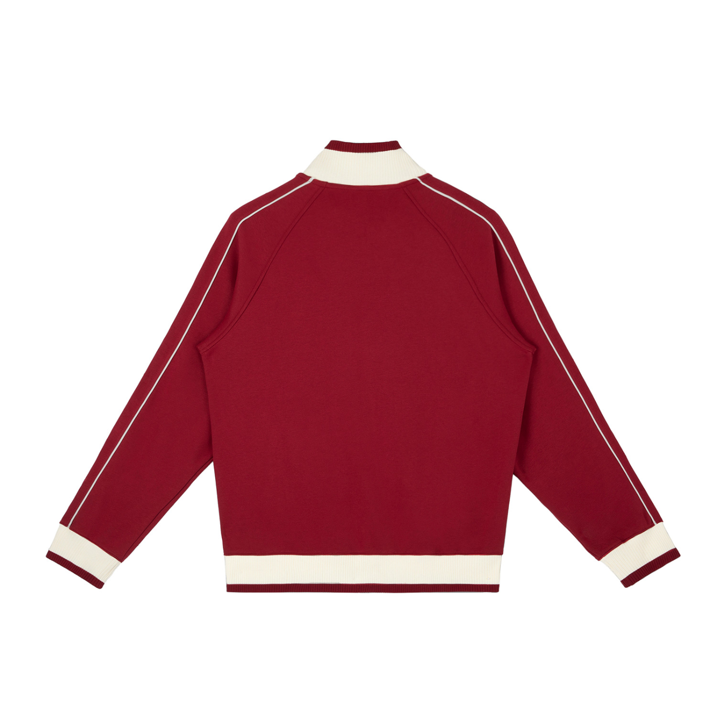 Luxury London Clothing  Raglan Sleeve Zip Track Jacket