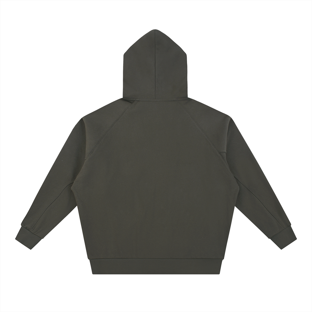 Luxury London Clothing Dolman Sleeve Zip Hoodie