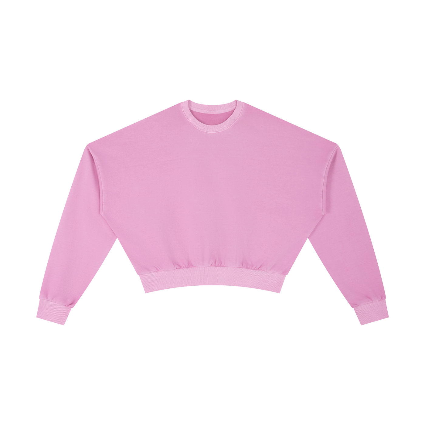 Luxury London Clothing Vintage Washed Cropped Sweatshirt