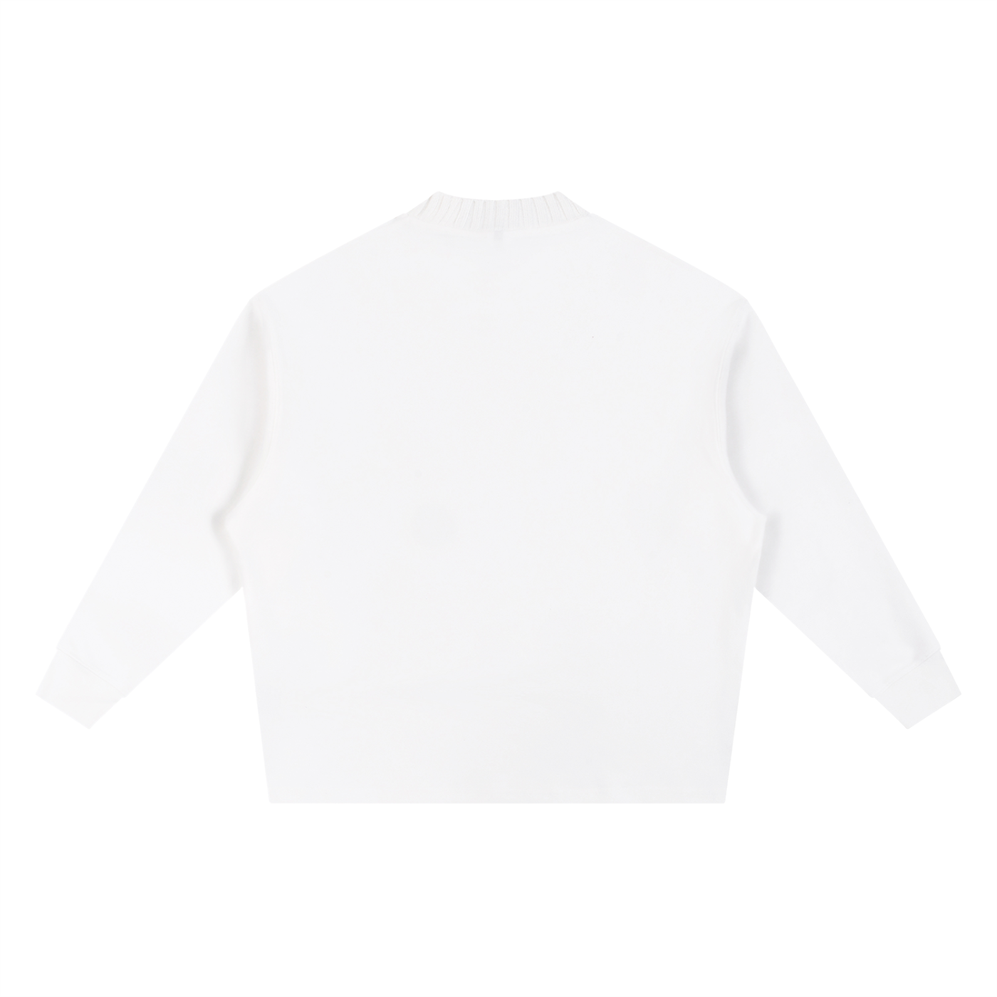 Luxury London Clothing Knitted Round Neck Oversize Sweatshirt