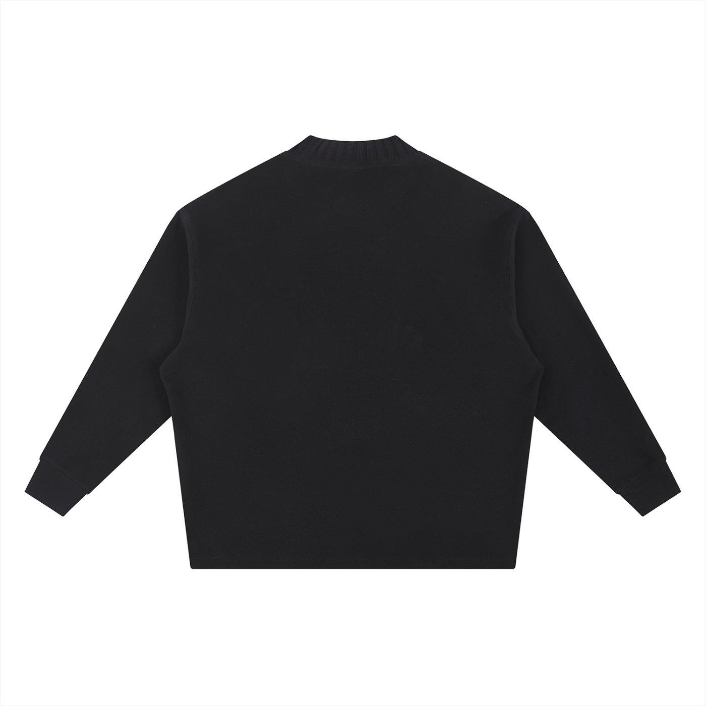 Luxury London Clothing Knitted Round Neck Oversize Sweatshirt