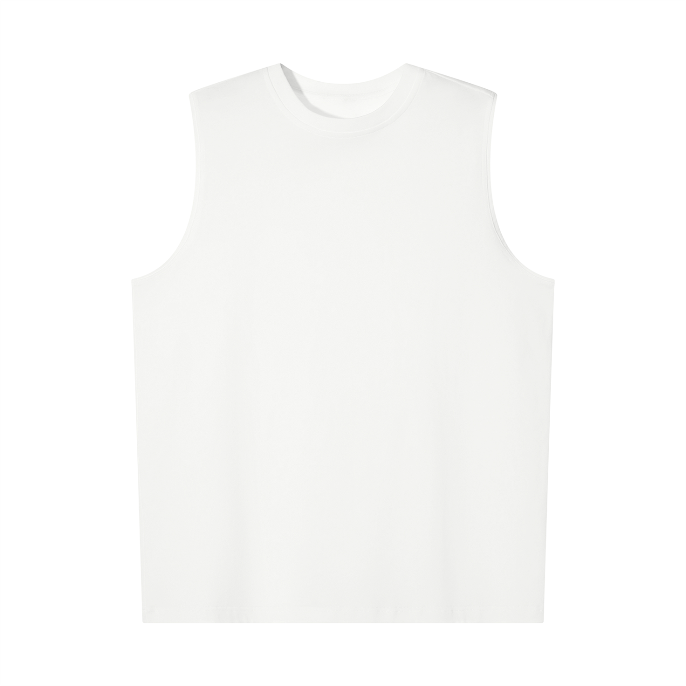 Luxury London Clothing Oversized Cotton Tank Top