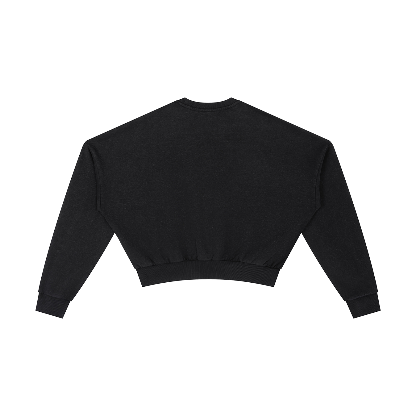 Luxury London Clothing Vintage Washed Cropped Sweatshirt