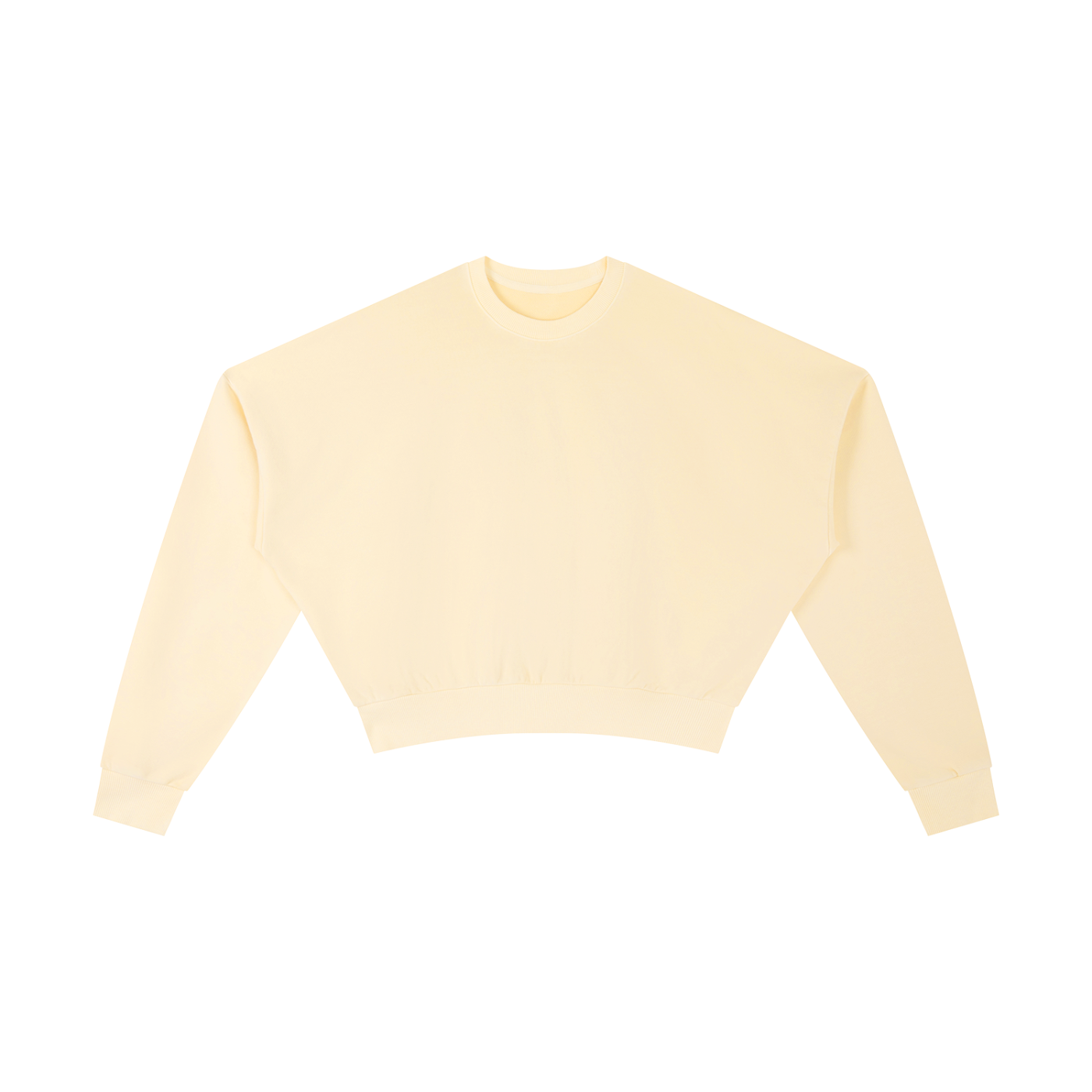 Luxury London Clothing Vintage Washed Cropped Sweatshirt