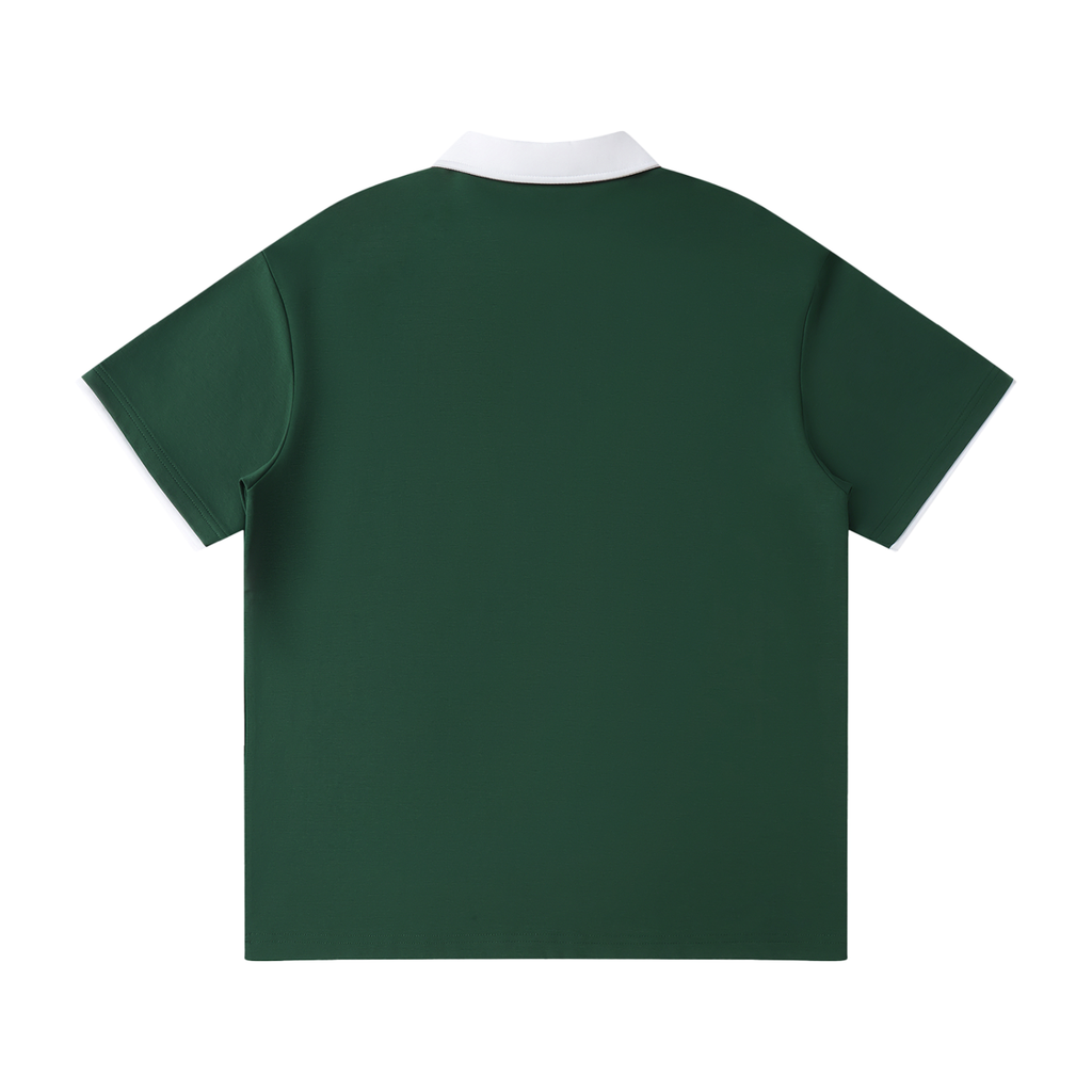 Luxury London Clothing Collar Raglan Polo Shirt