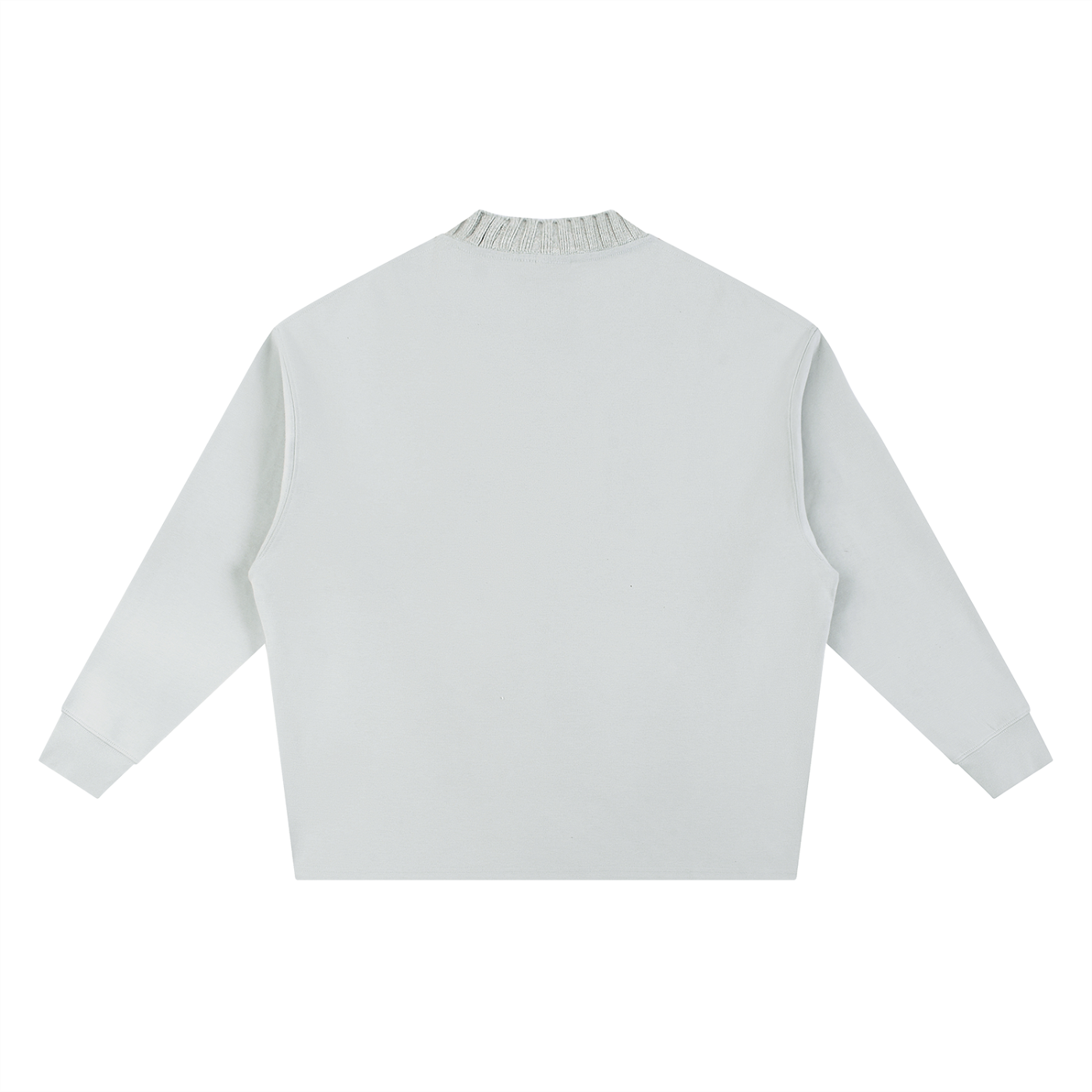Luxury London Clothing Knitted Round Neck Oversize Sweatshirt