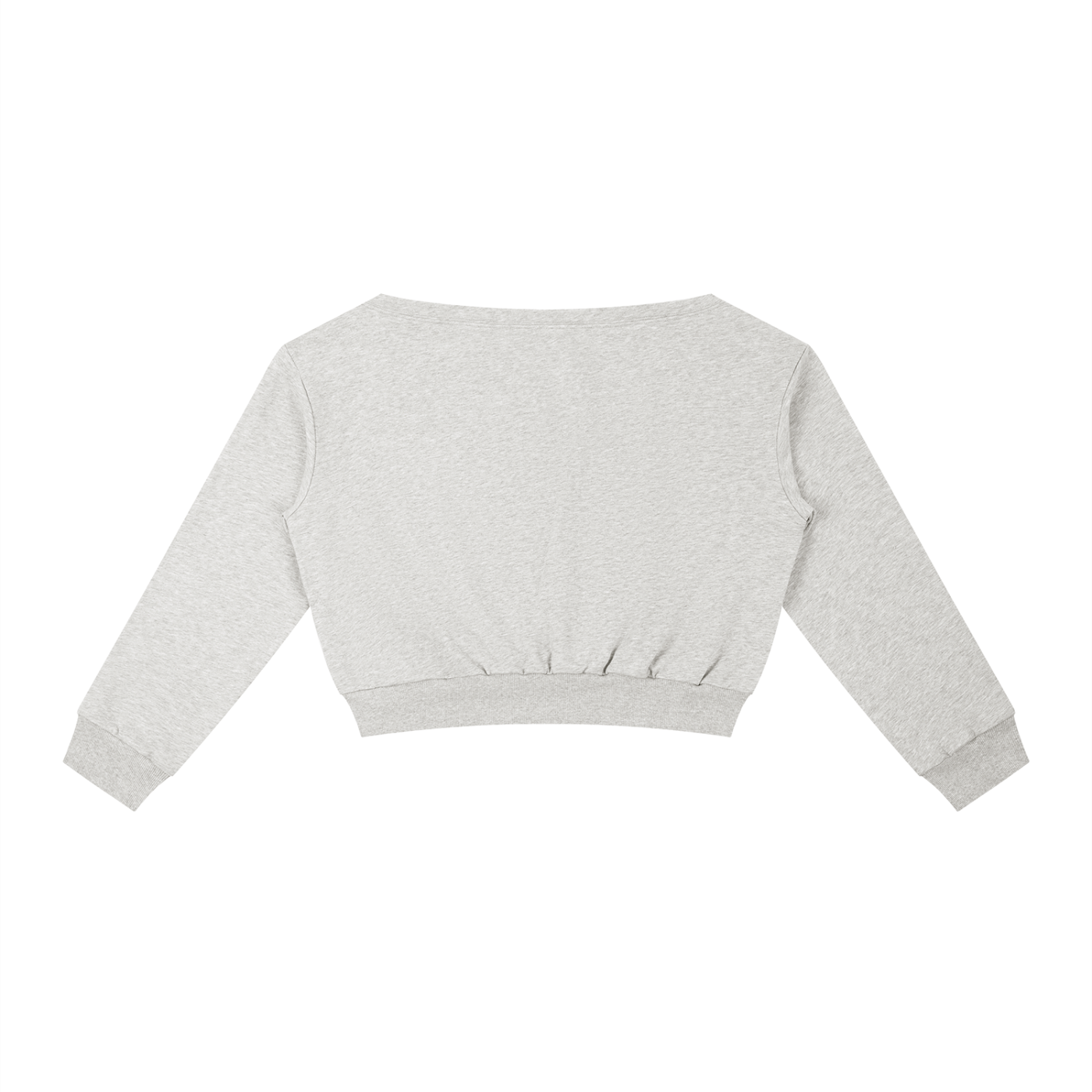 Luxury London Clothing Off-Shoulder Sweatshirt