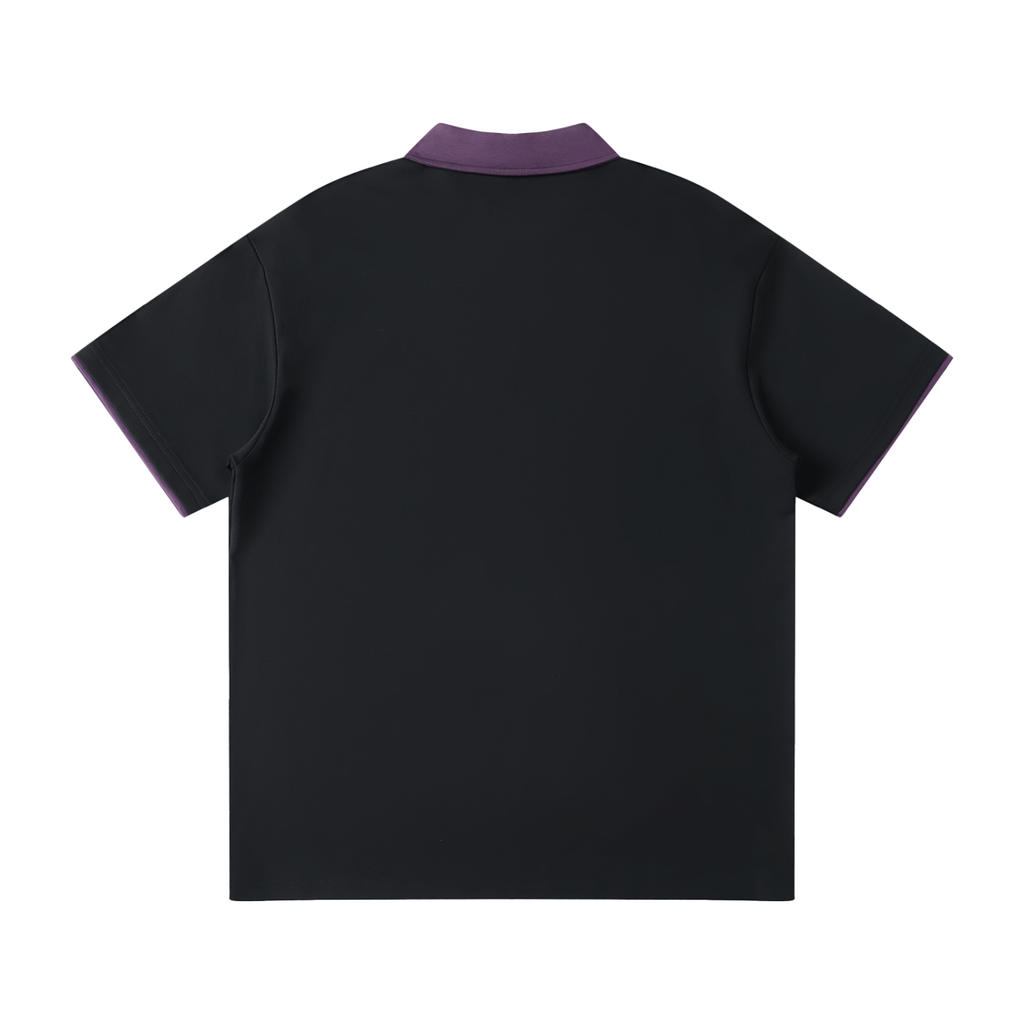 Luxury London Clothing Collar Raglan Polo Shirt