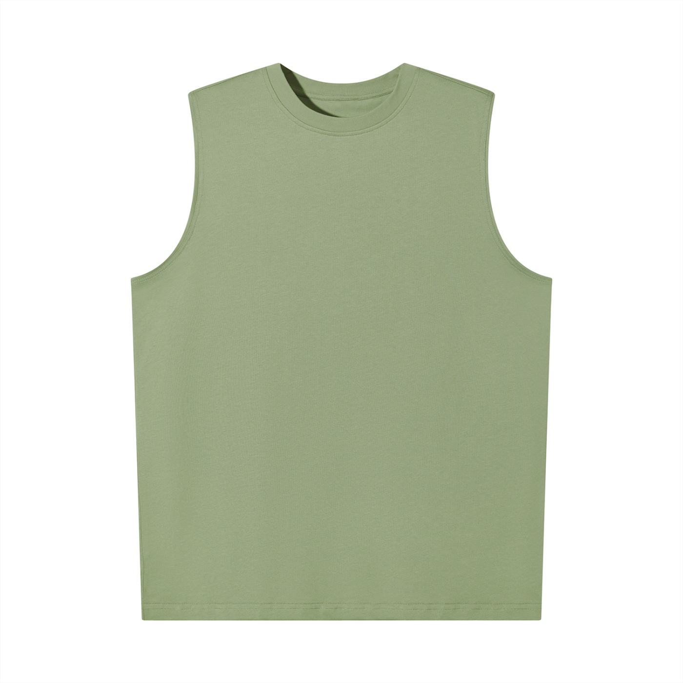 Luxury London Clothing Oversized Cotton Tank Top