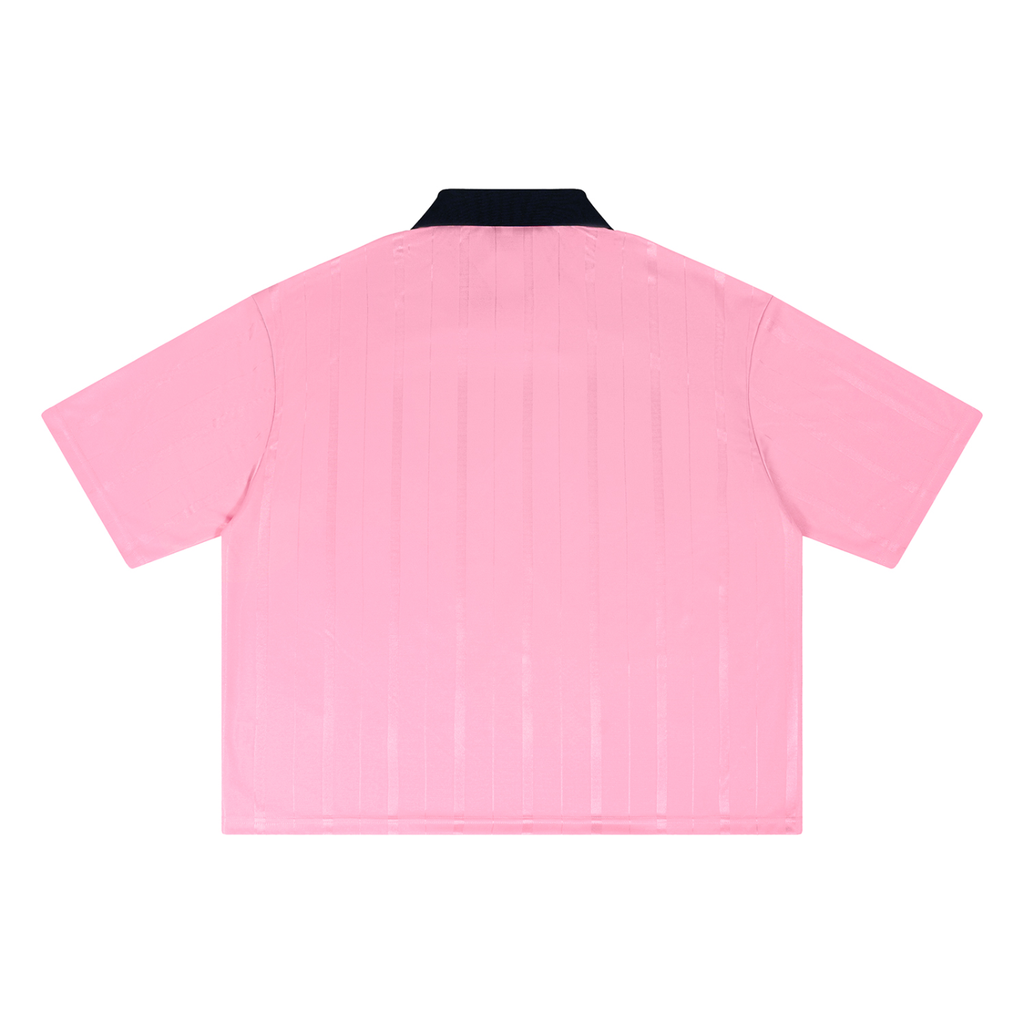 Luxury London Clothing Striped Boxy Soccer Jersey