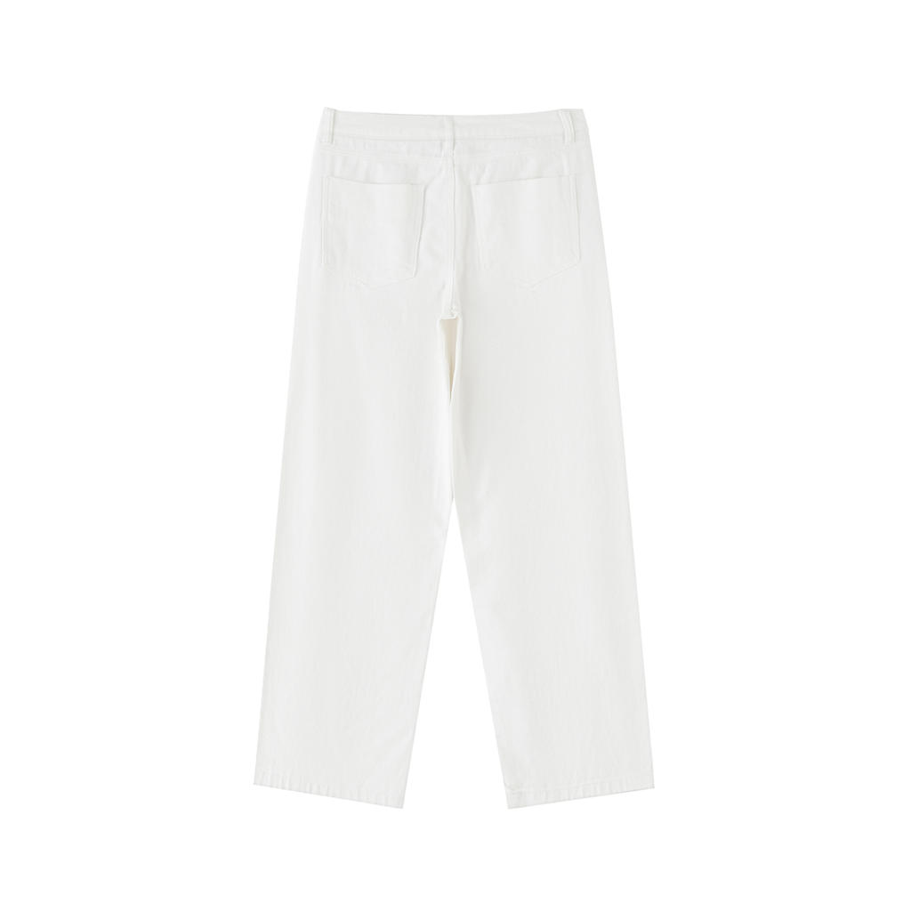 Luxury London Clothing Cotton Straight-Leg Pants