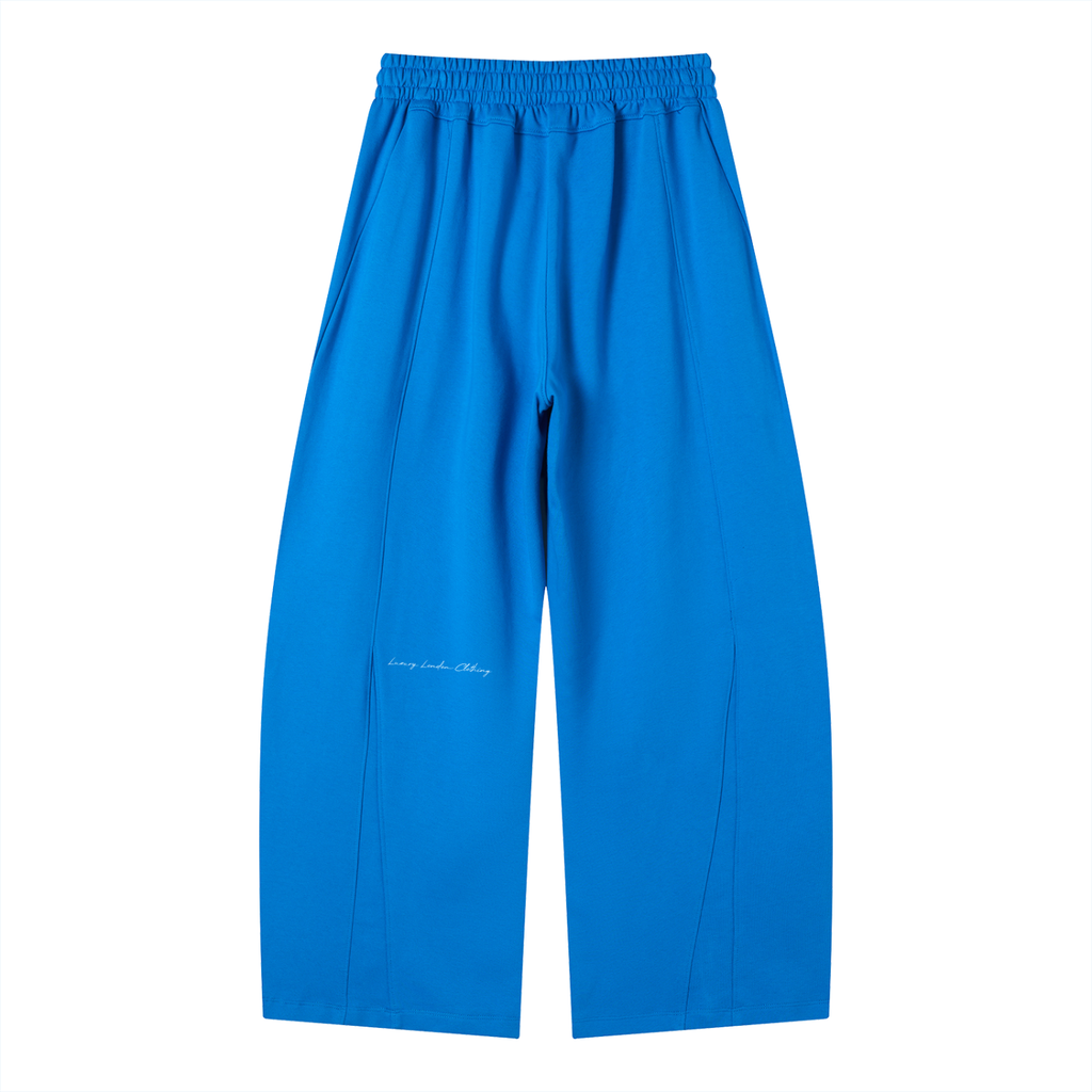 Luxury London Clothing Wide Leg Panel Sweatpants