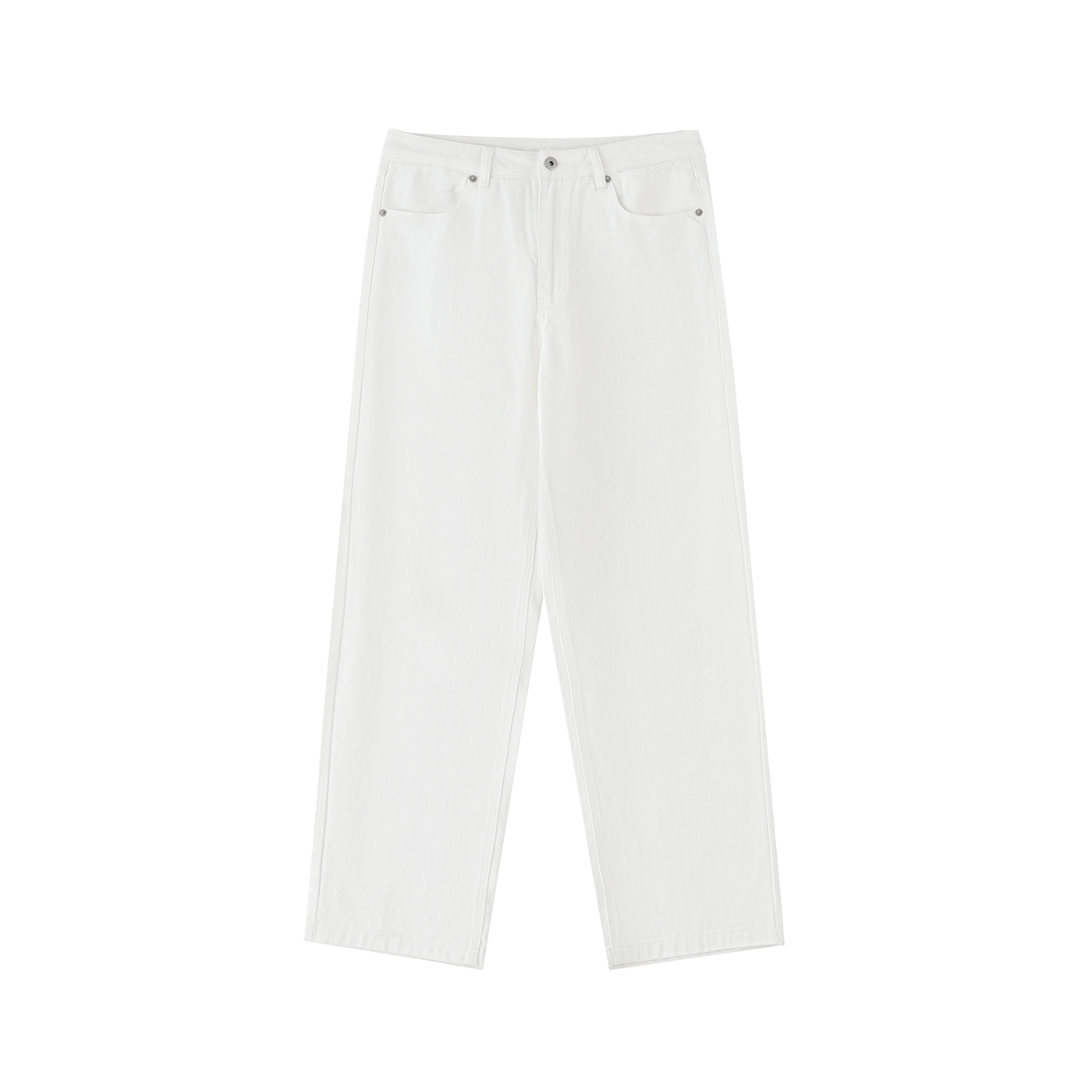 Luxury London Clothing Cotton Straight-Leg Pants