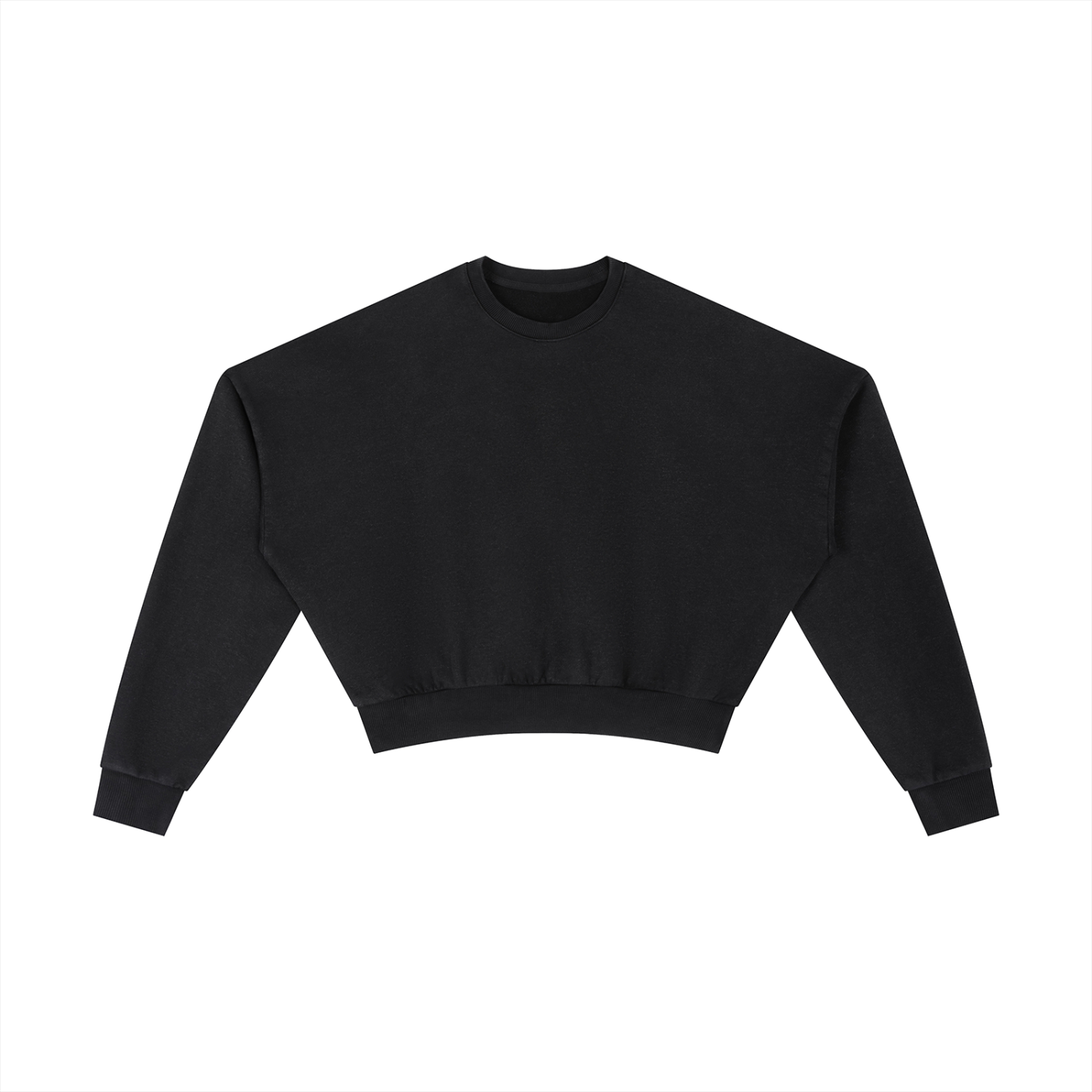Luxury London Clothing Vintage Washed Cropped Sweatshirt