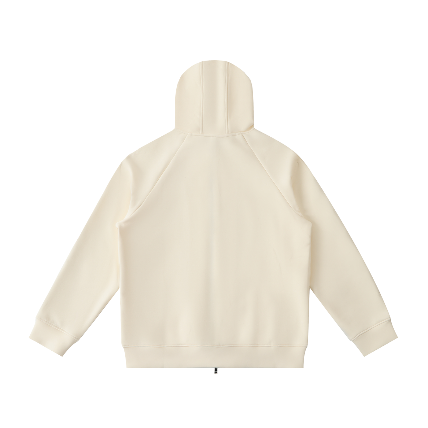 Luxury London Clothing Raglan Sleeve Zip Hoodie