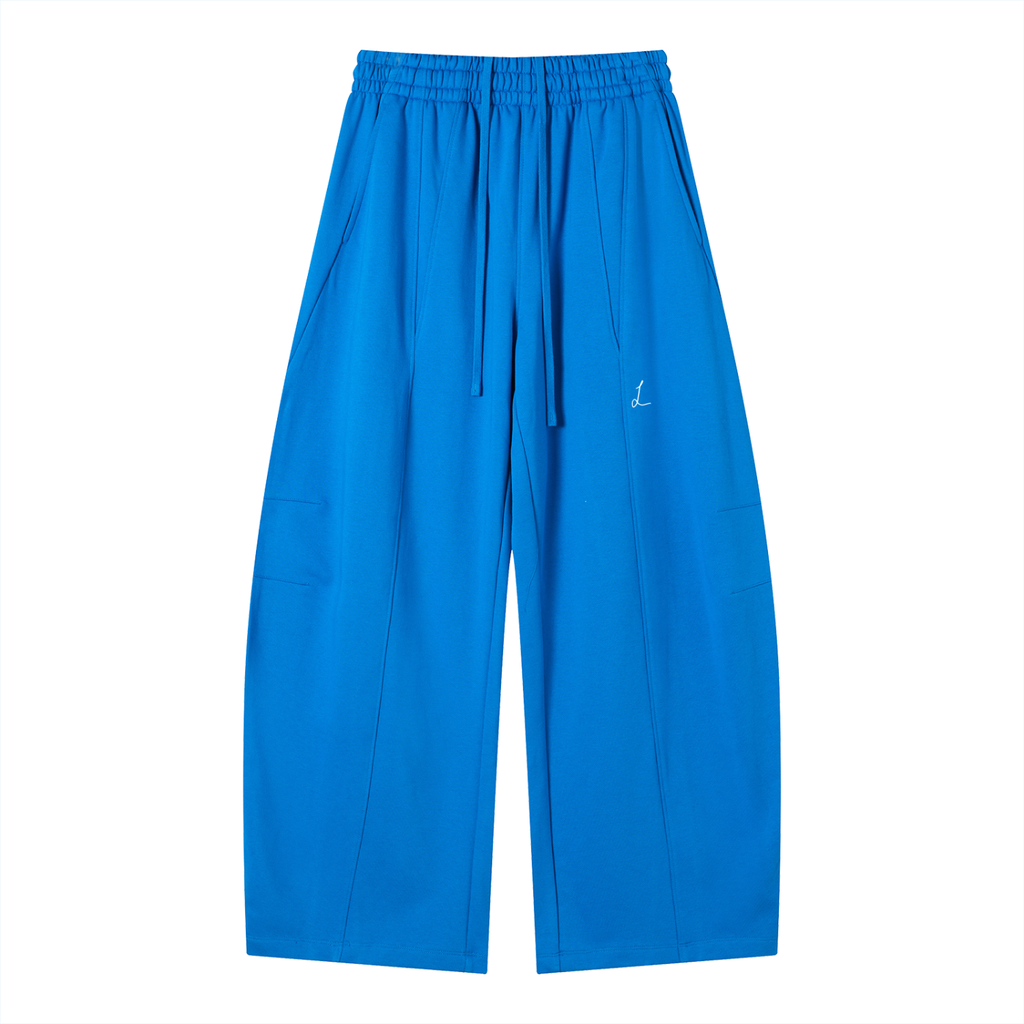 Luxury London Clothing Wide Leg Panel Sweatpants