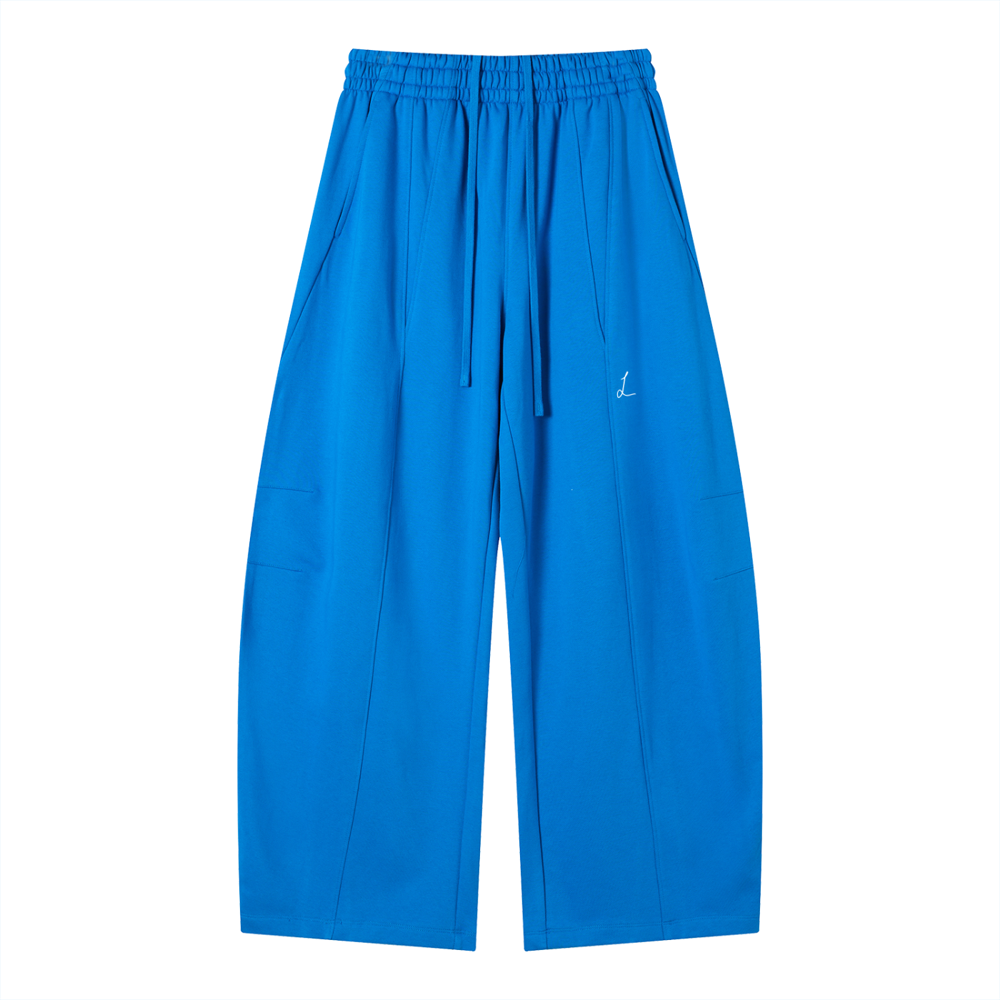 Luxury London Clothing Wide Leg Panel Sweatpants