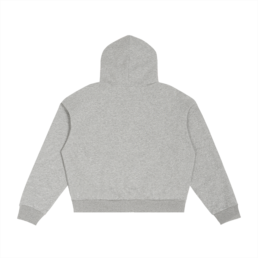 Luxury London Clothing Plaid Boxy Zip Hoodie