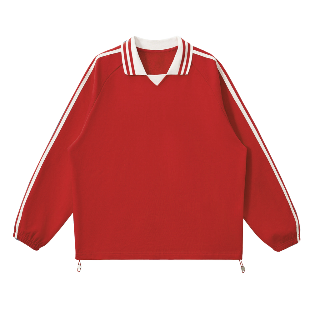 Luxury London Clothing Lapel Collar Sweatshirt
