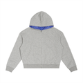 Luxury London Clothing Plaid Boxy Zip Hoodie