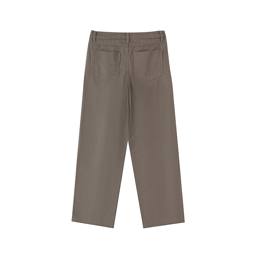 Luxury London Clothing Cotton Straight-Leg Pants