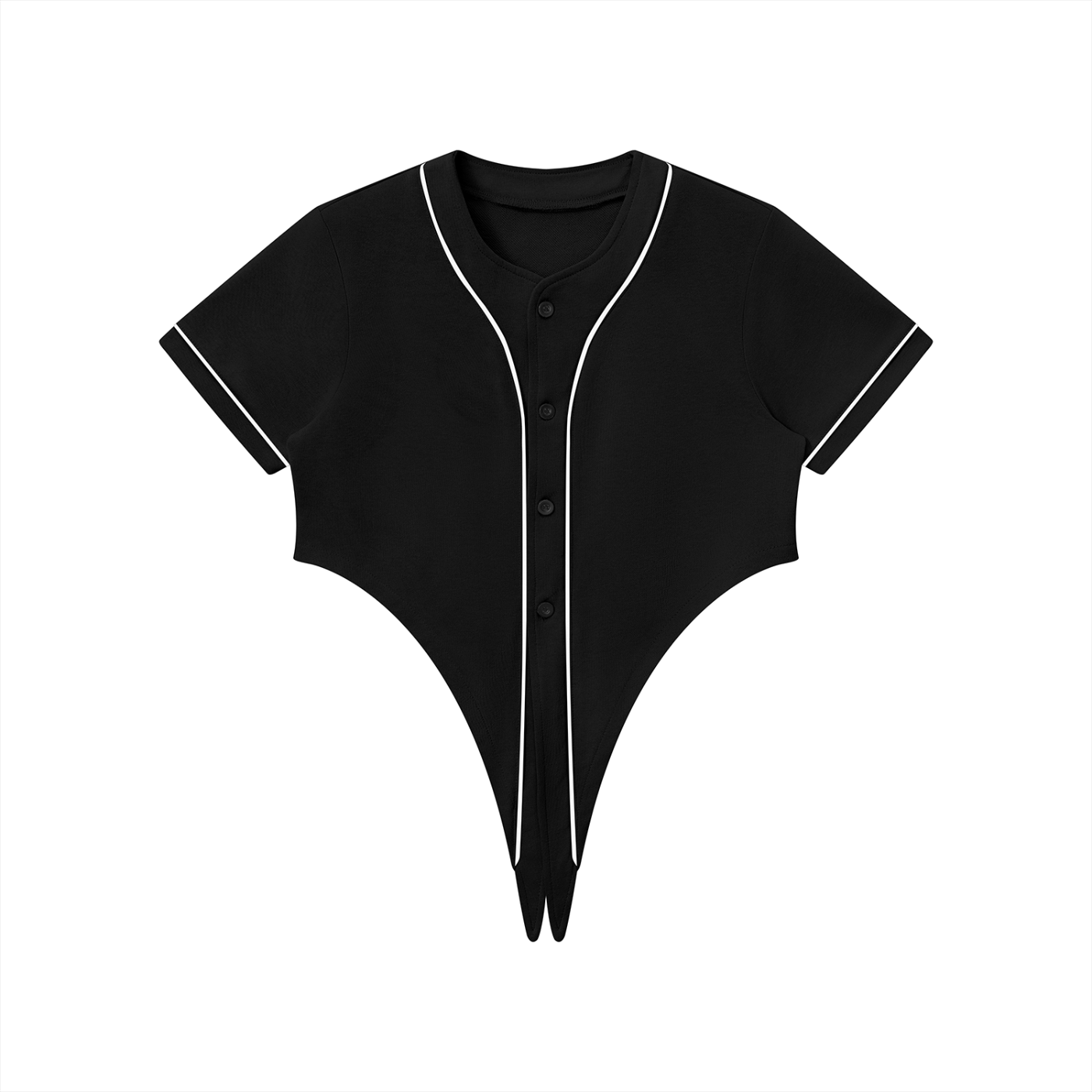 Luxury London Clothing Piping Baseball Jersey