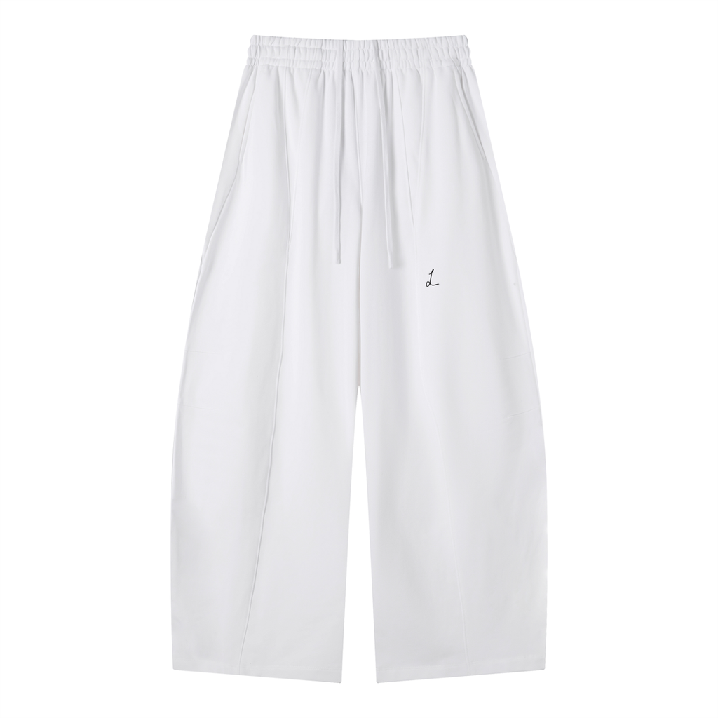 Luxury London Clothing Wide Leg Panel Sweatpants