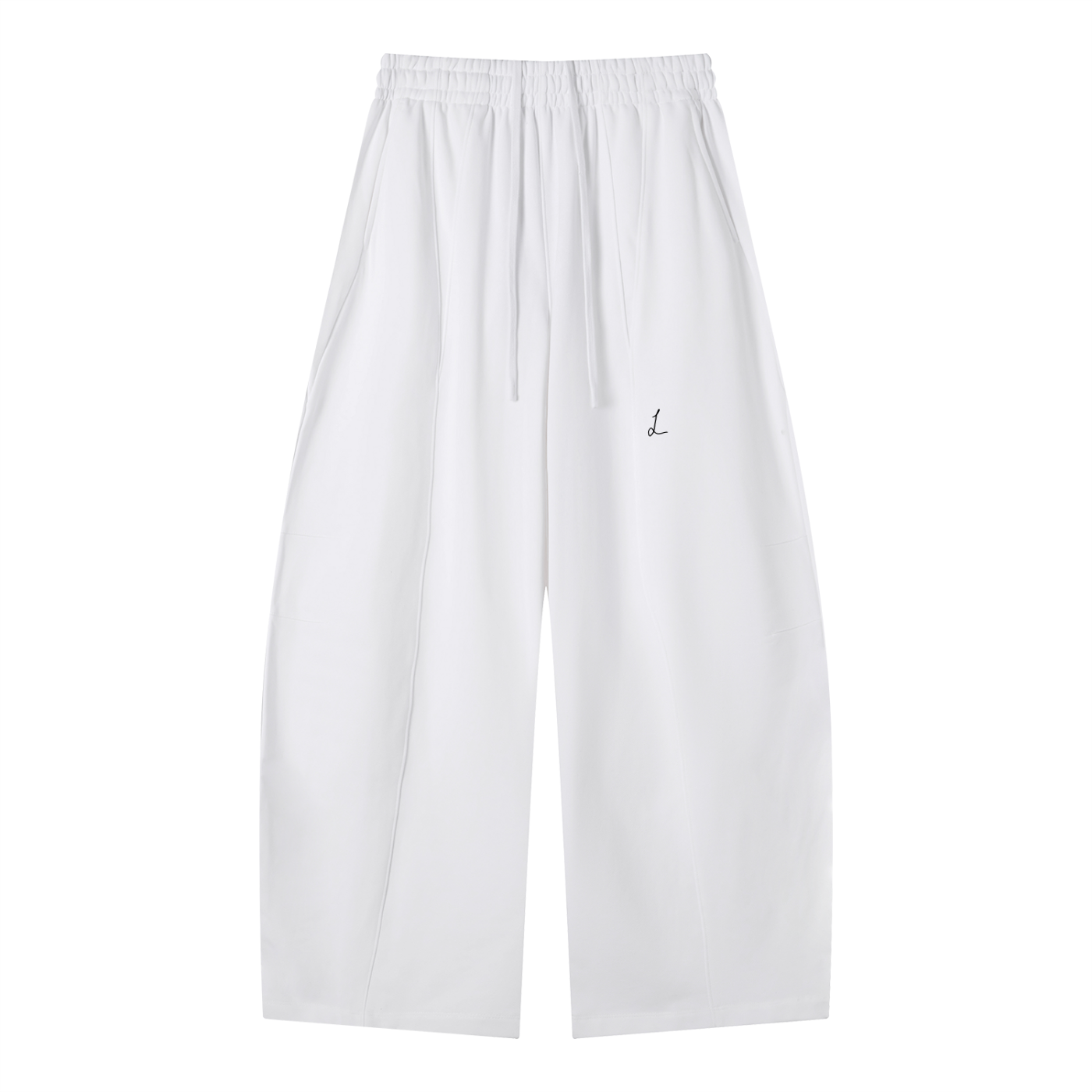 Luxury London Clothing Wide Leg Panel Sweatpants