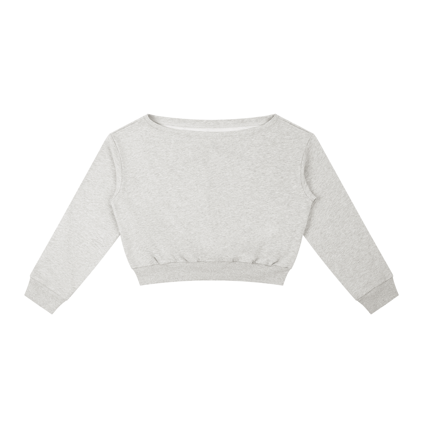 Luxury London Clothing Off-Shoulder Sweatshirt