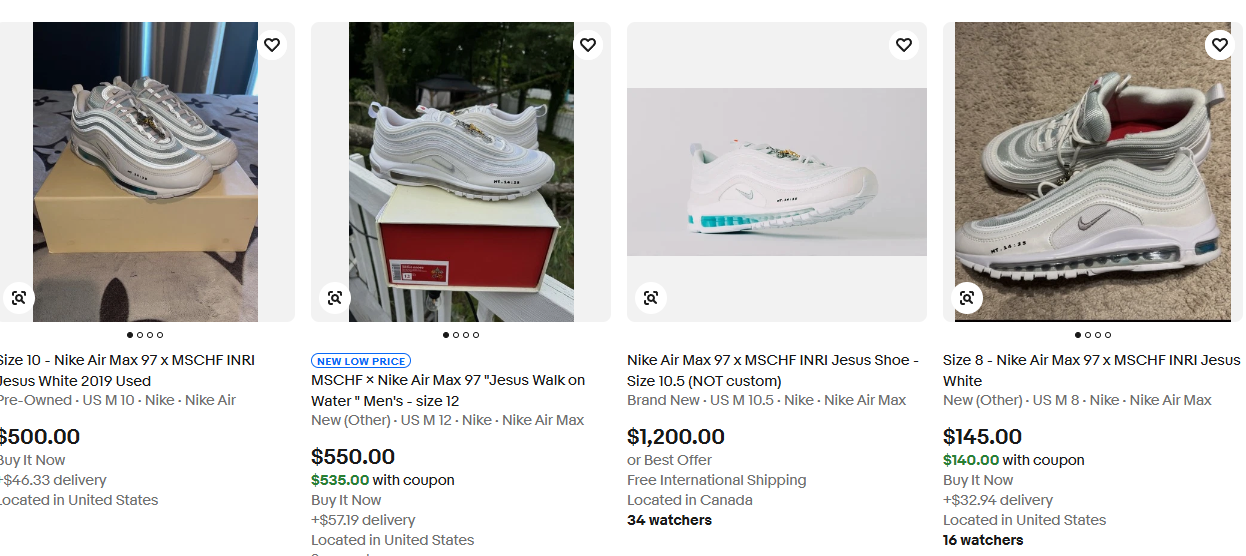 Air Max 97 Jesus Shoes