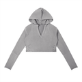 Luxury London Clothing Vintage Washed Raw Edge Hoodie