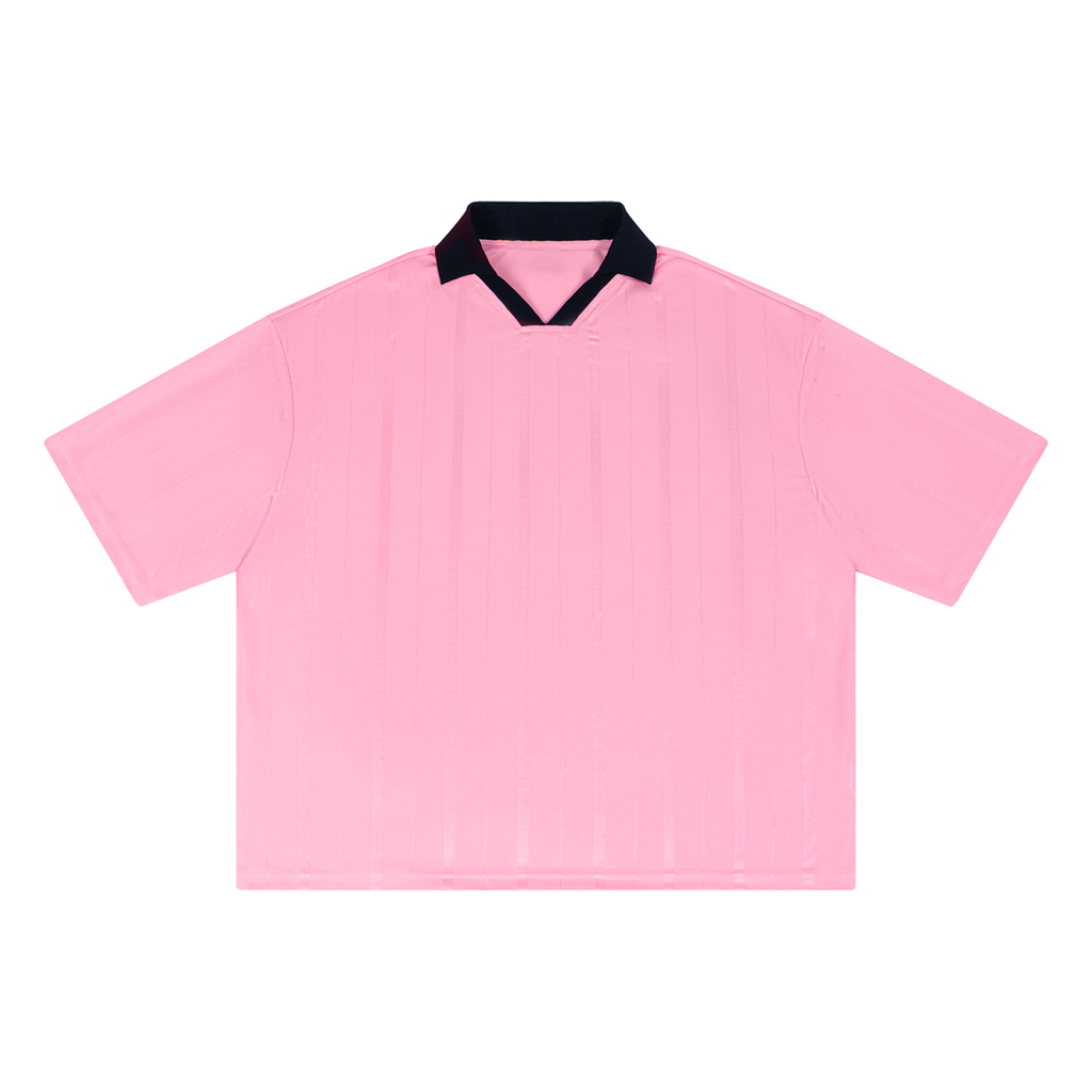 Luxury London Clothing Striped Boxy Soccer Jersey