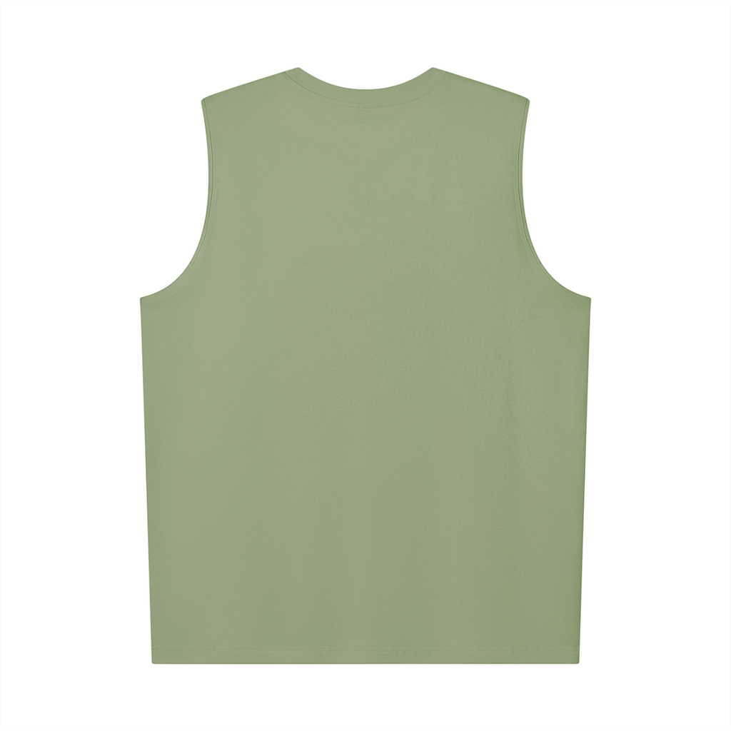 Luxury London Clothing Oversized Cotton Tank Top