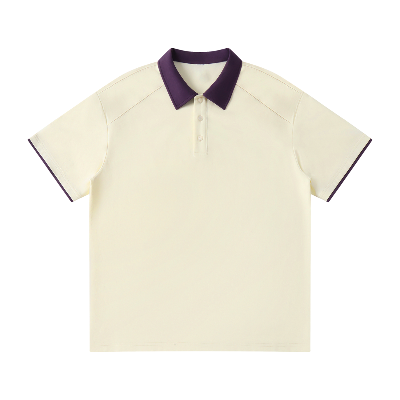 Luxury London Clothing Collar Raglan Polo Shirt