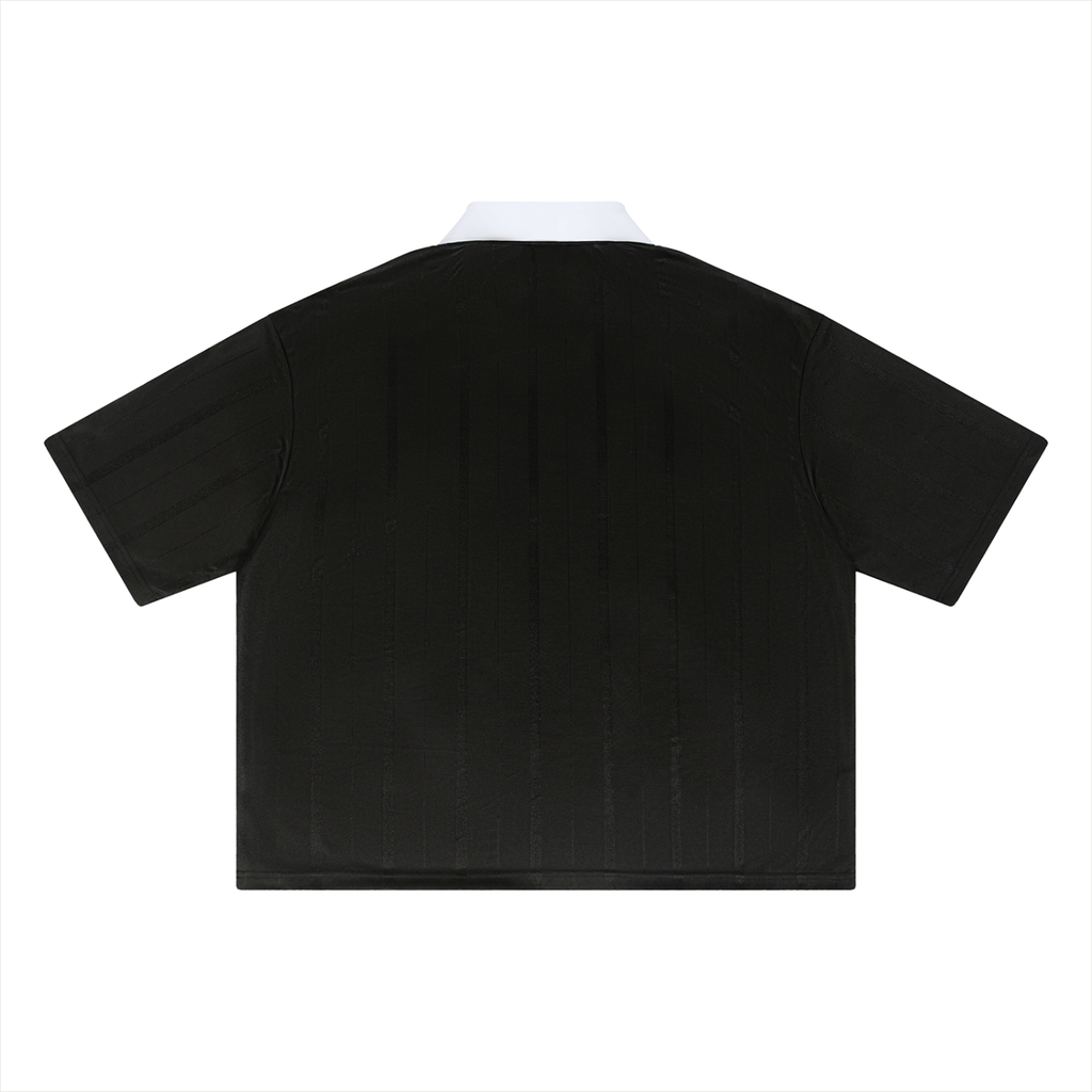 Luxury London Clothing Striped Boxy Soccer Jersey