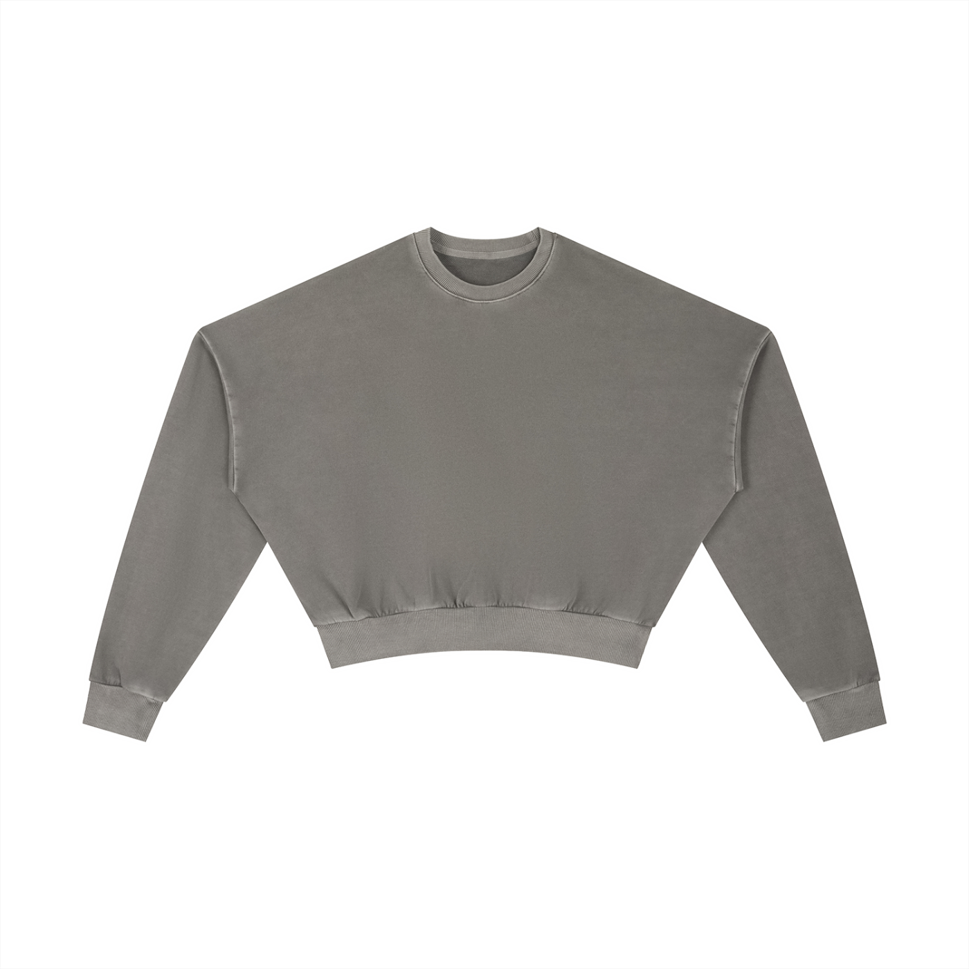 Luxury London Clothing Vintage Washed Cropped Sweatshirt