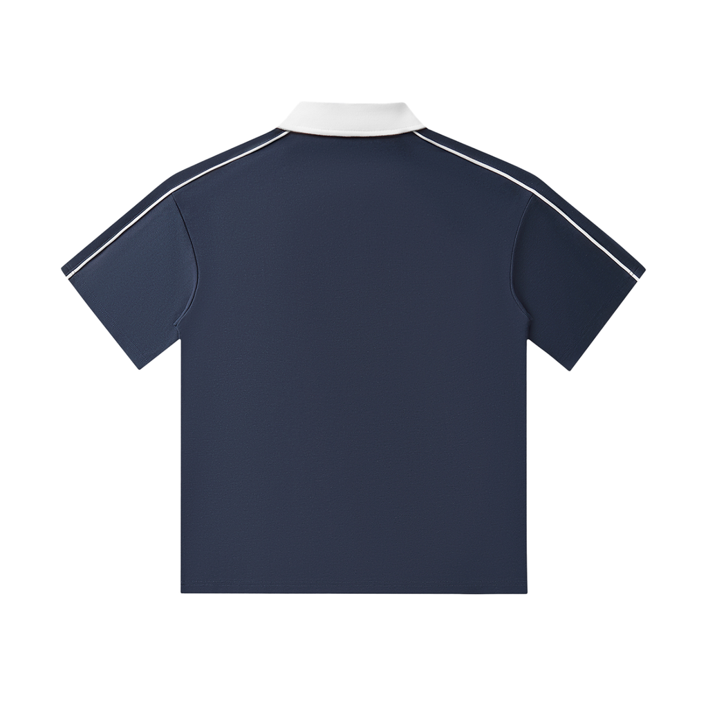 Luxury London Clothing Collar Short-Sleeve Polo Shirt