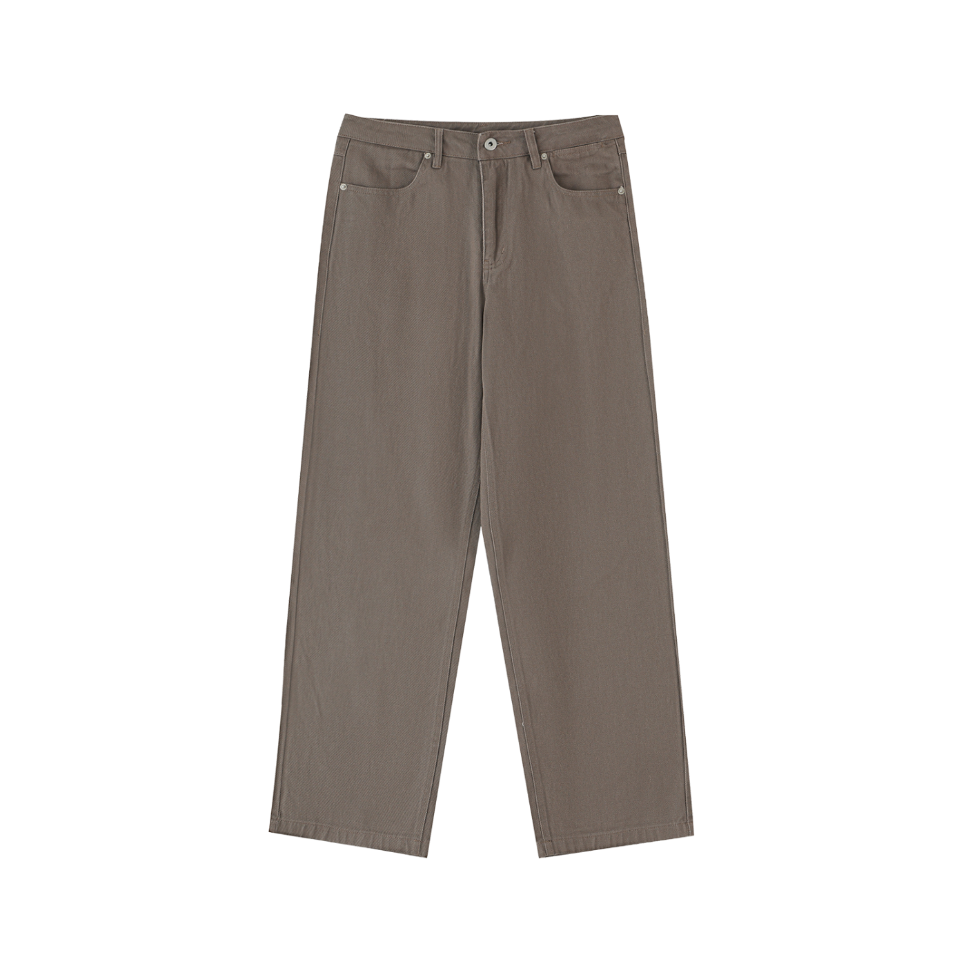 Luxury London Clothing Cotton Straight-Leg Pants